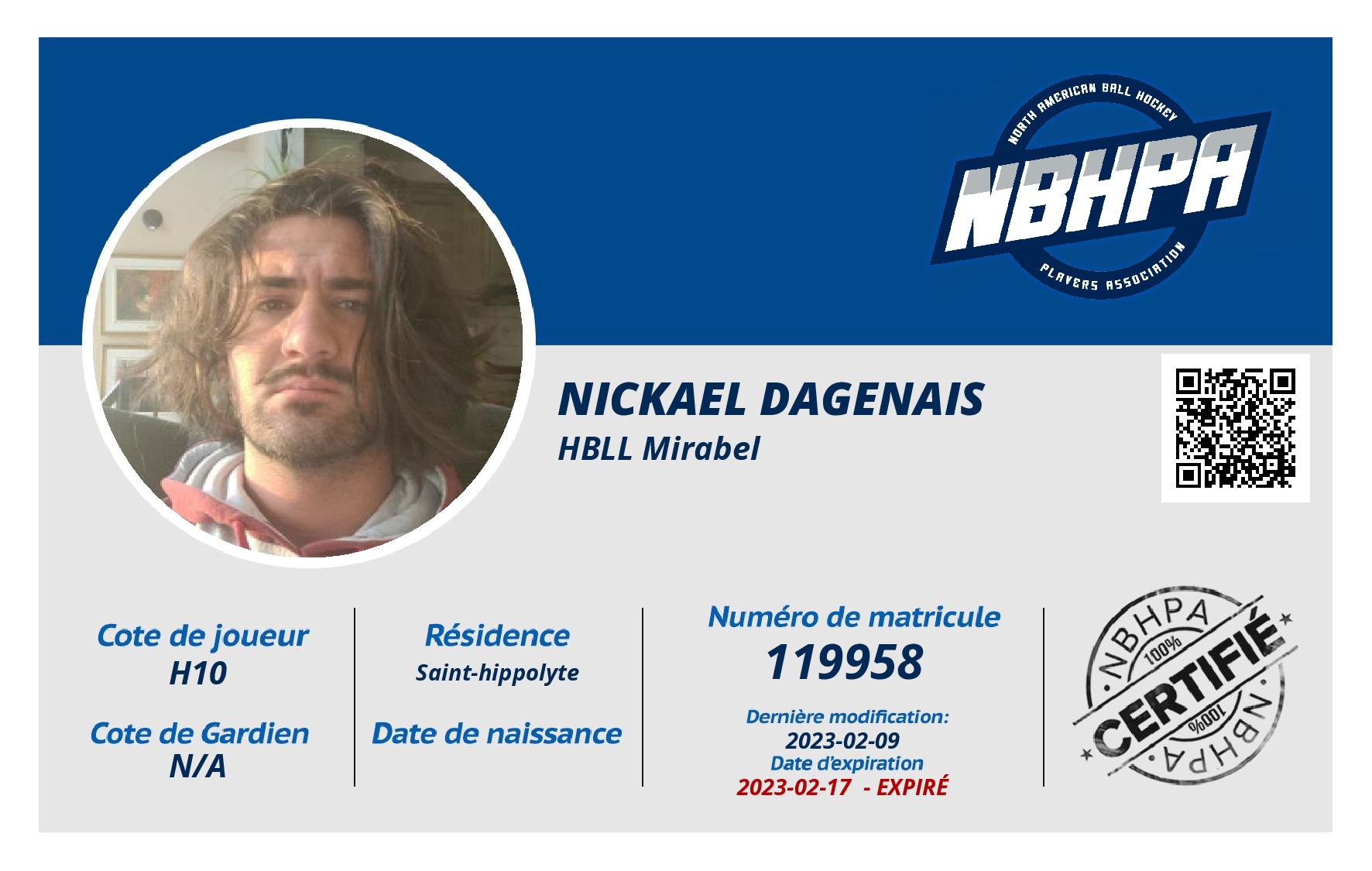 Nickael Dagenais