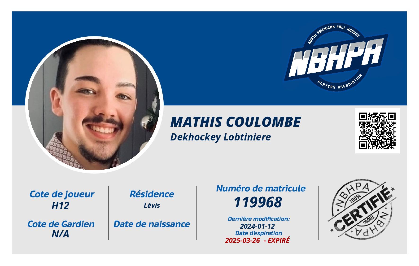 Mathis Coulombe