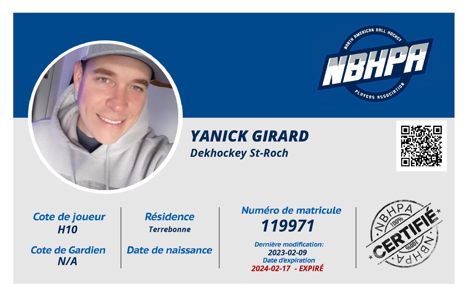 Yanick Girard