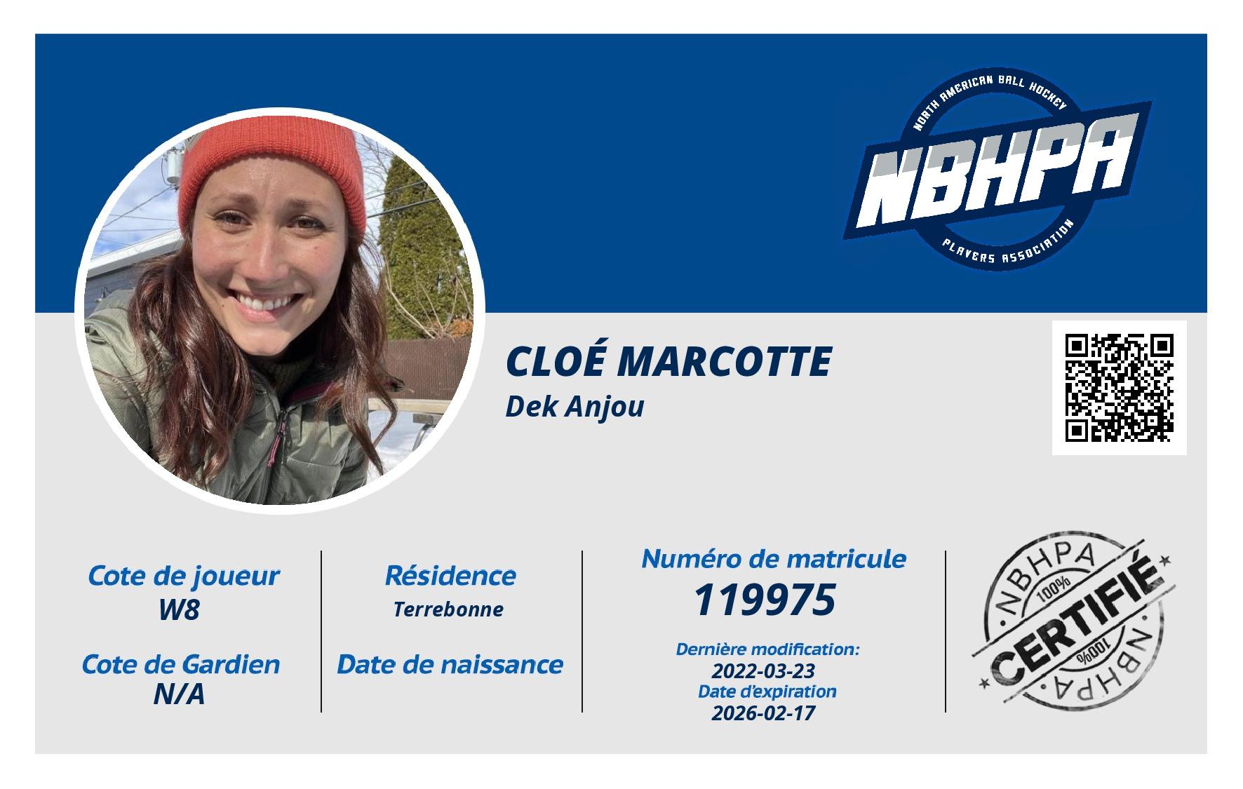 Cloé Marcotte