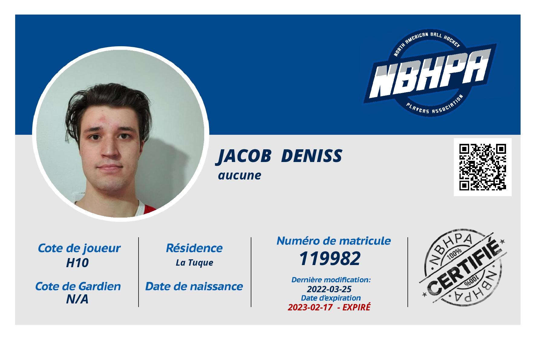 Jacob  Deniss