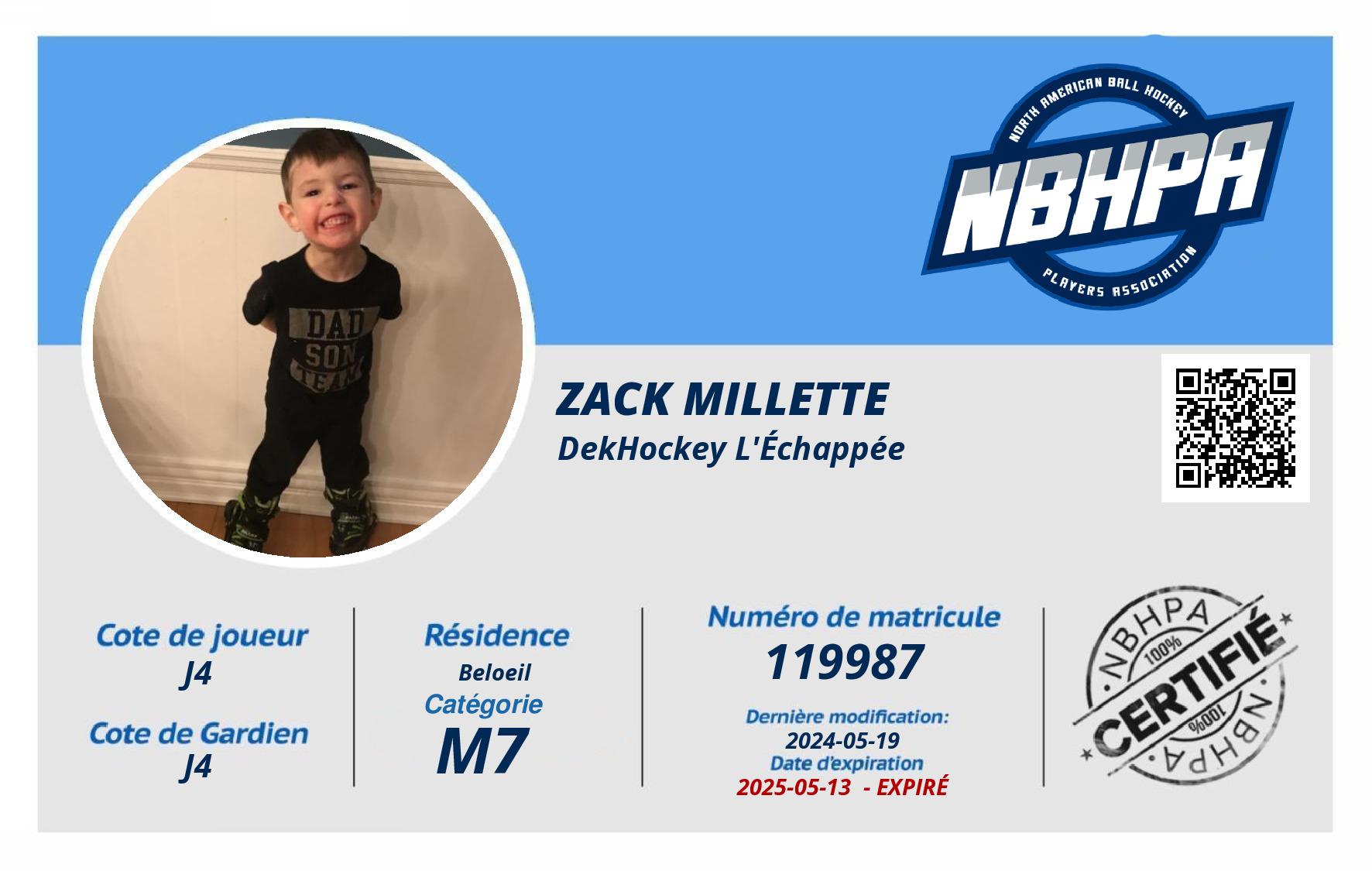 Zack Millette