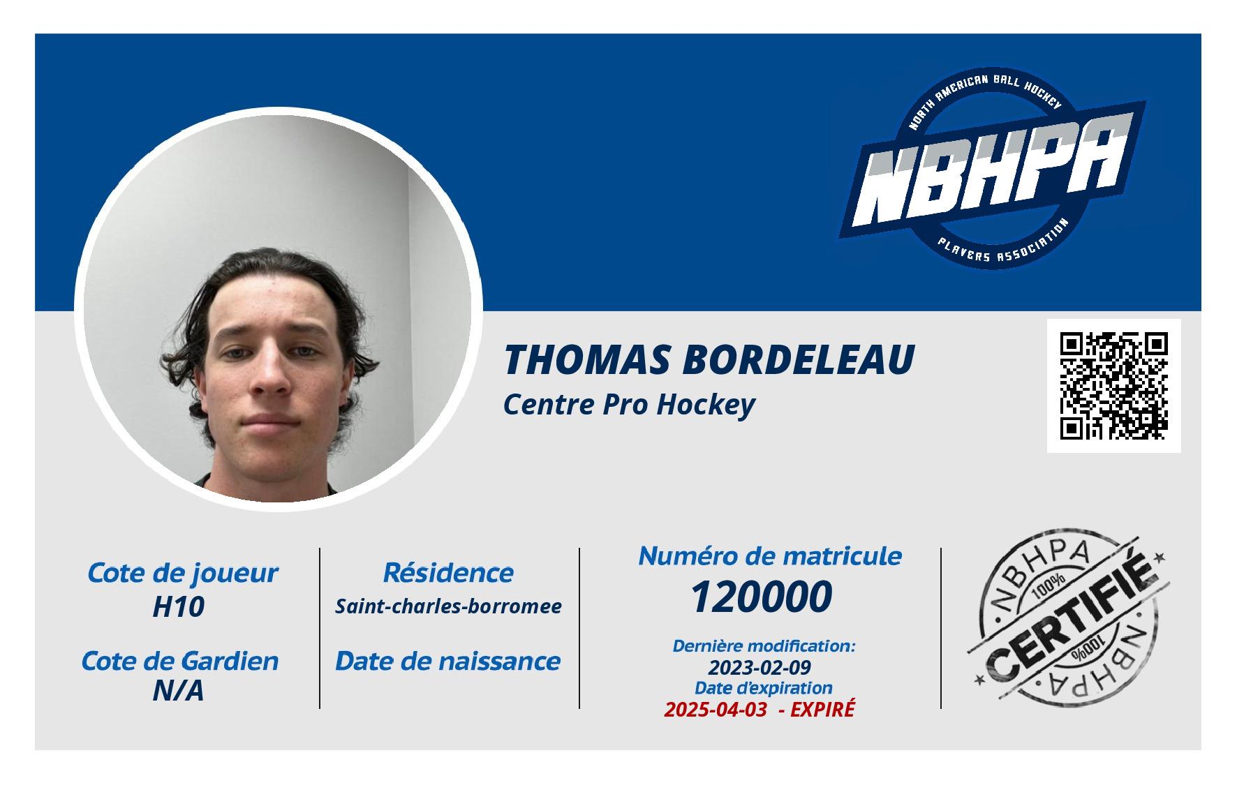 Thomas Bordeleau