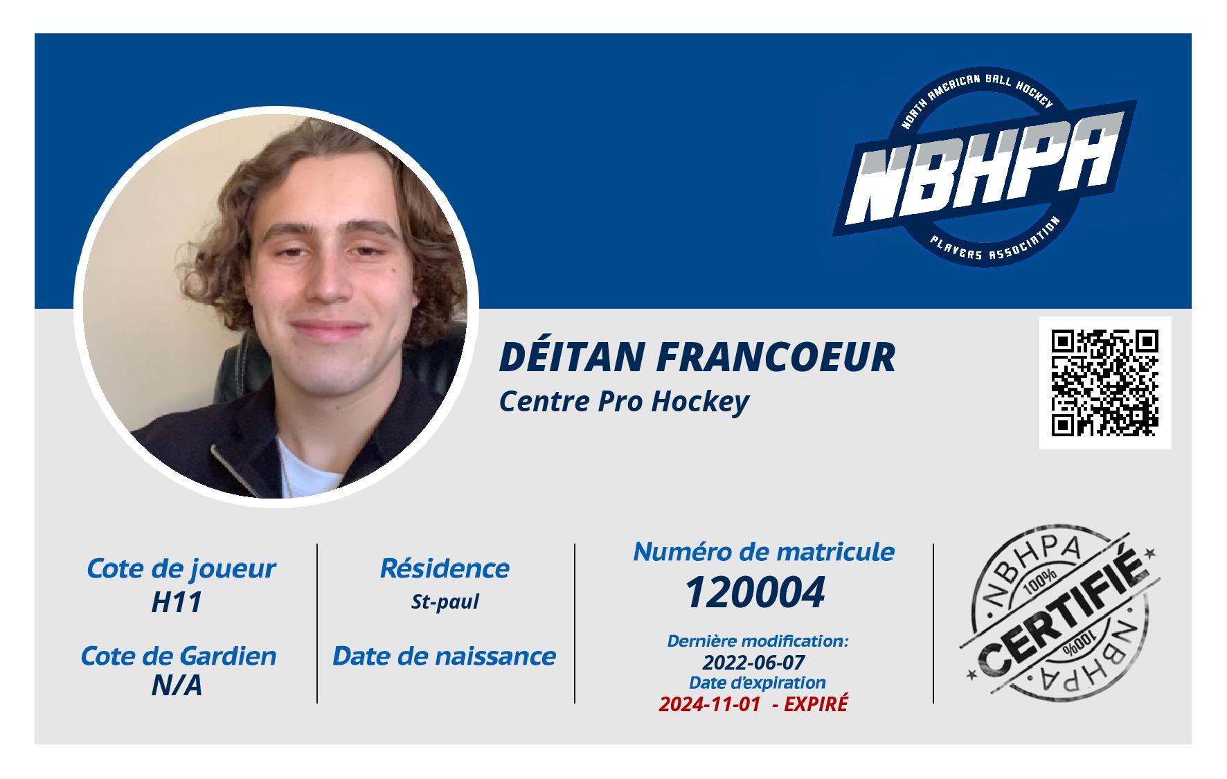 Déitan Francoeur