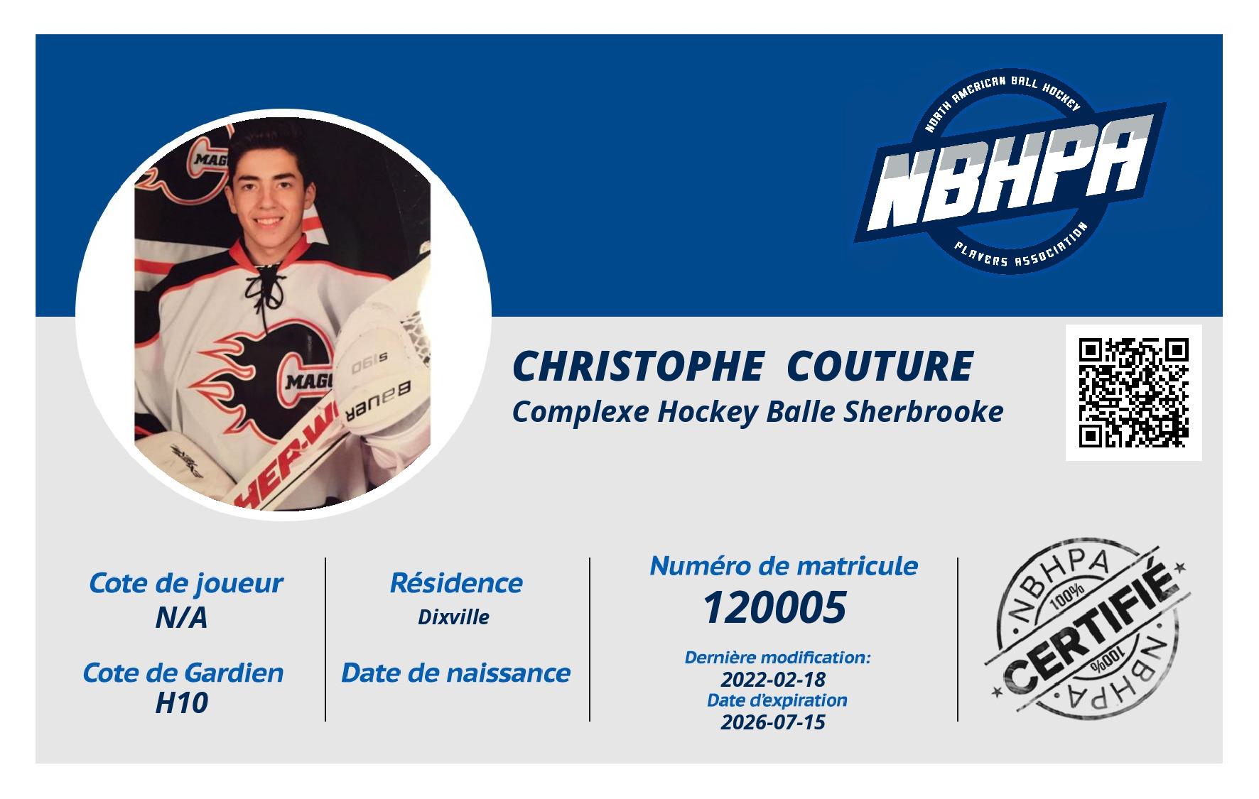 Christophe  Couture