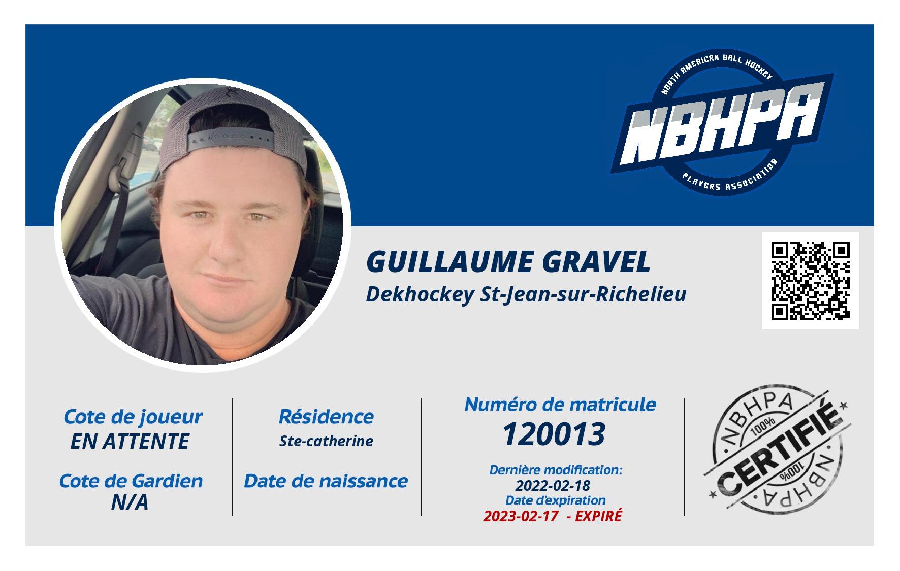 Guillaume Gravel
