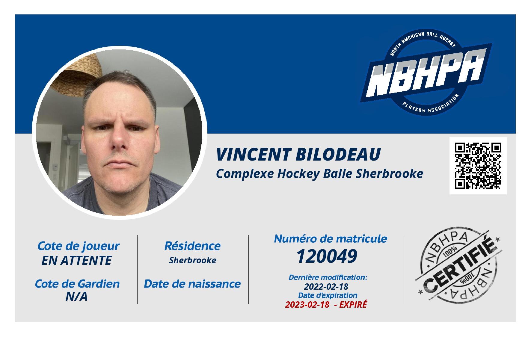 Vincent Bilodeau