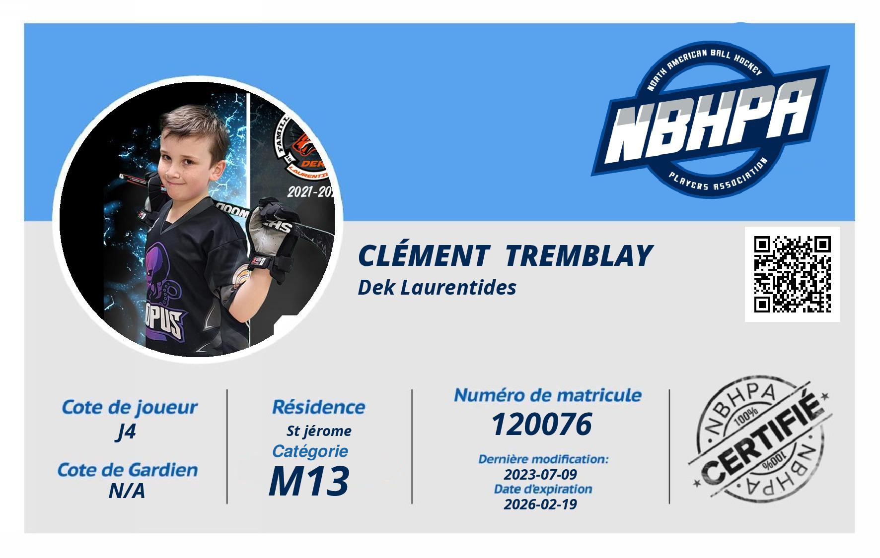 Clément  Tremblay
