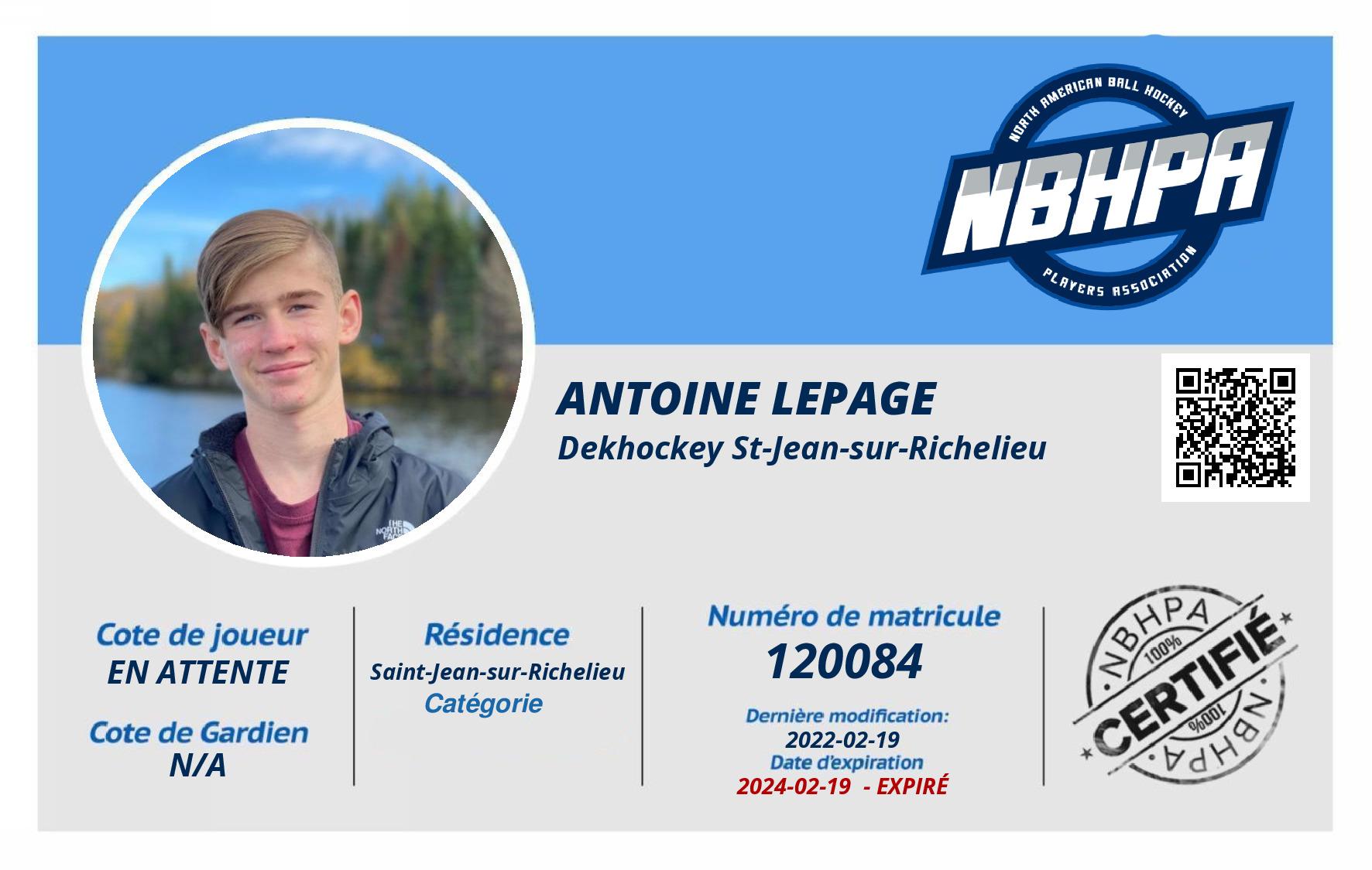 Antoine Lepage