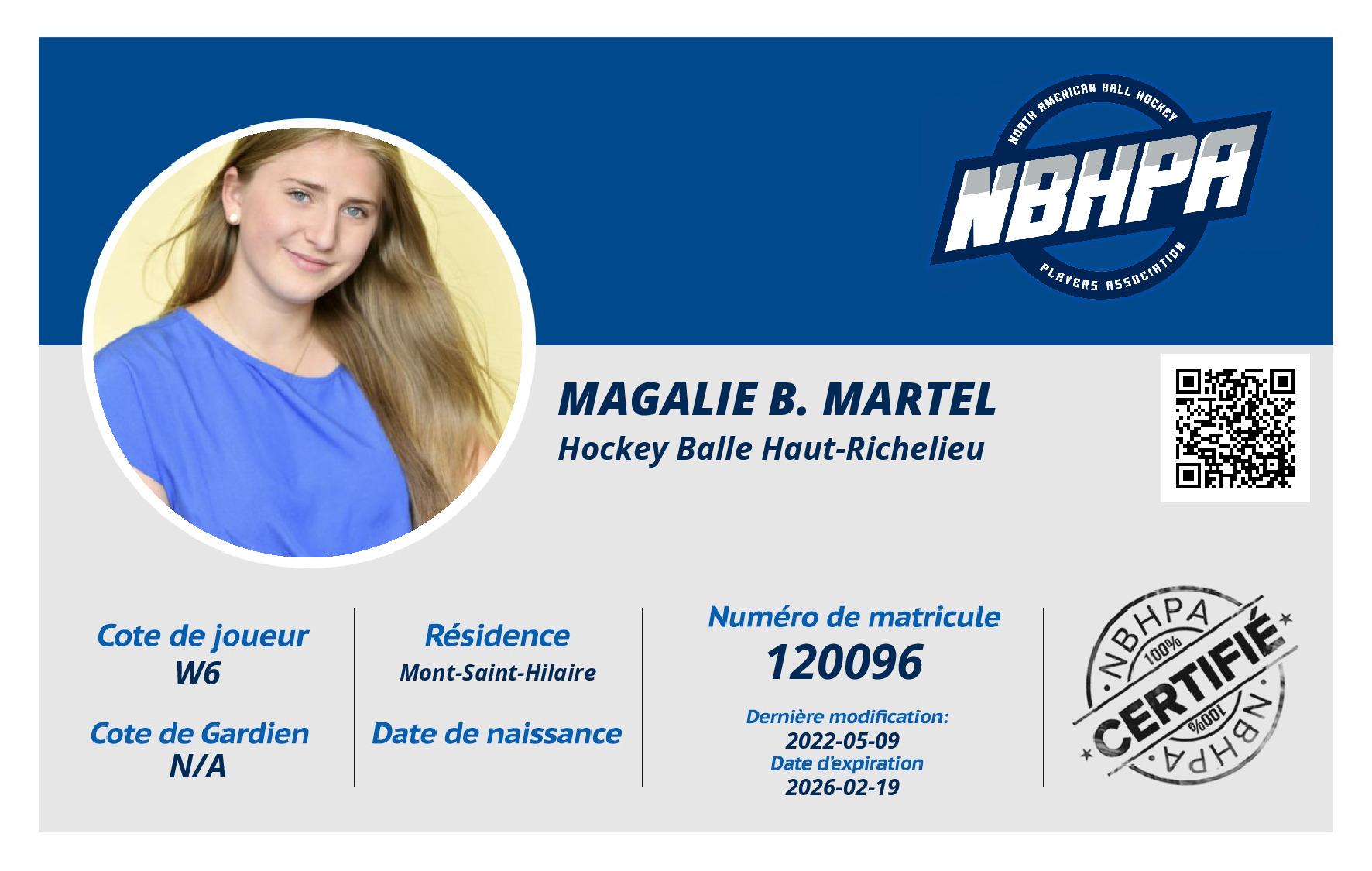 Magalie B. Martel