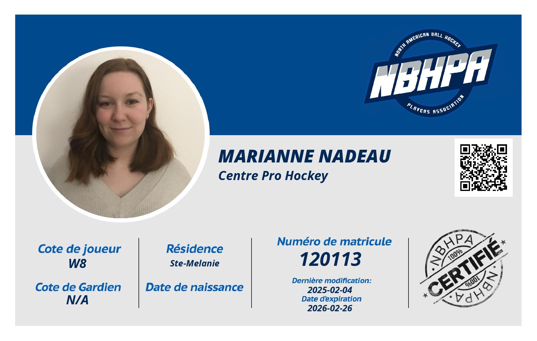 Marianne Nadeau