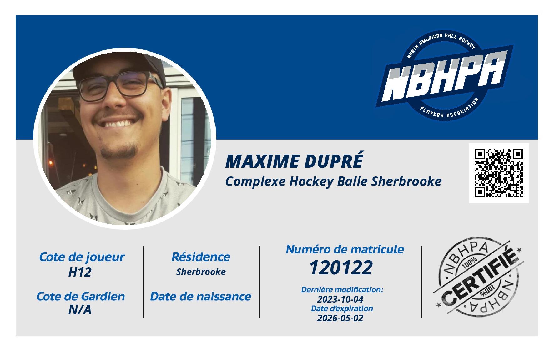 Maxime Dupré