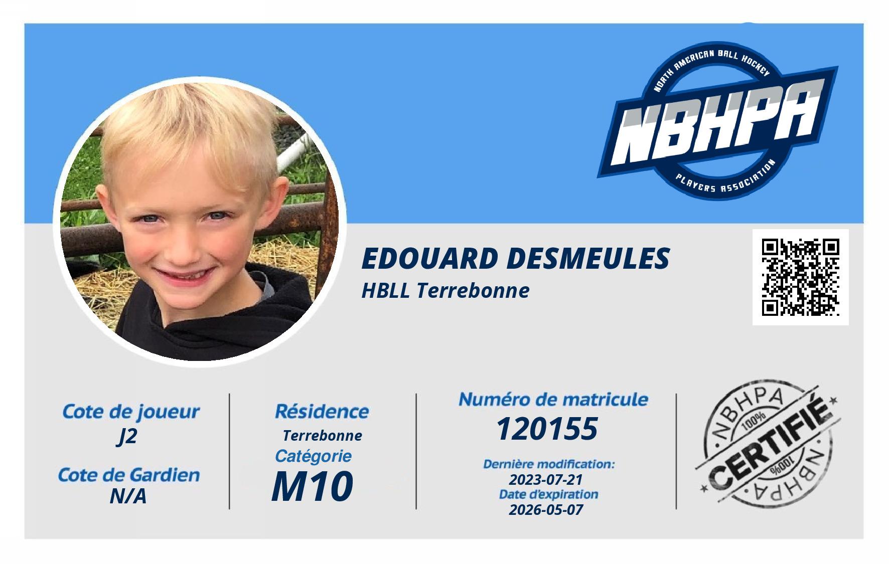 Edouard Desmeules