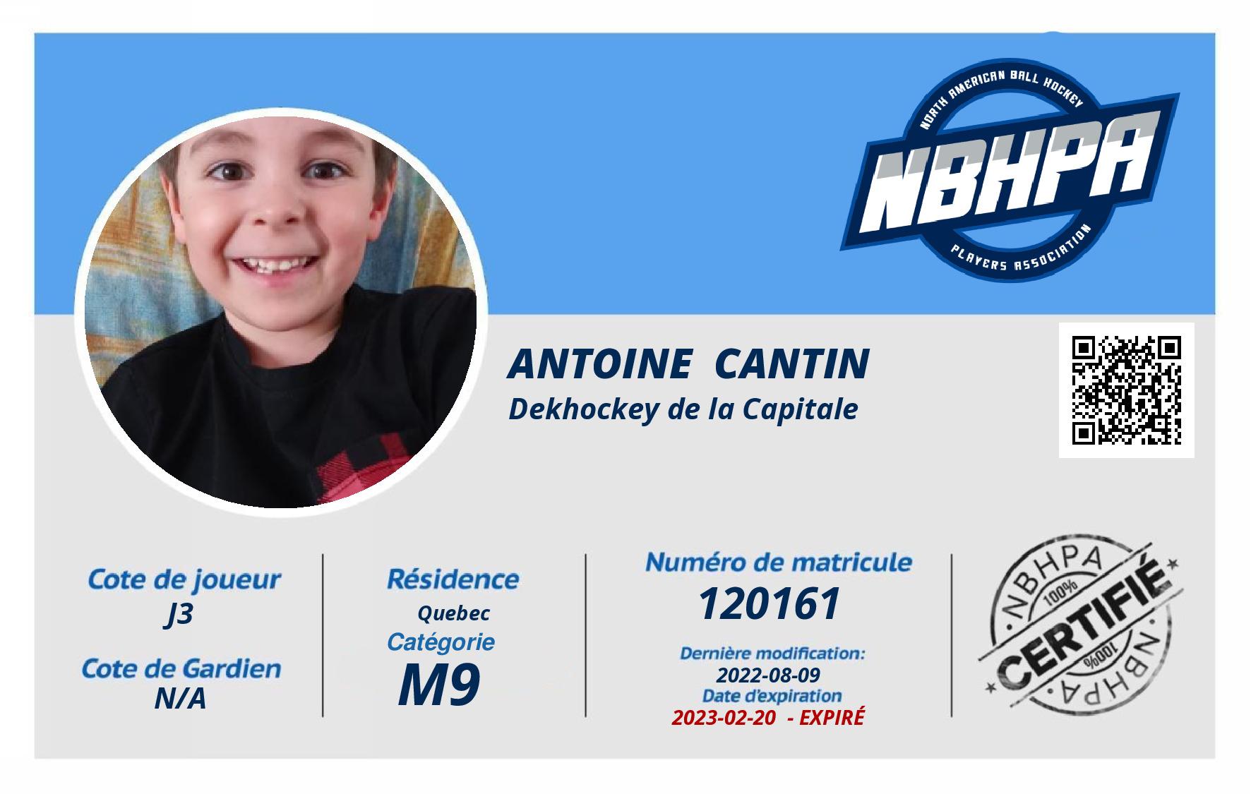 Antoine  Cantin 
