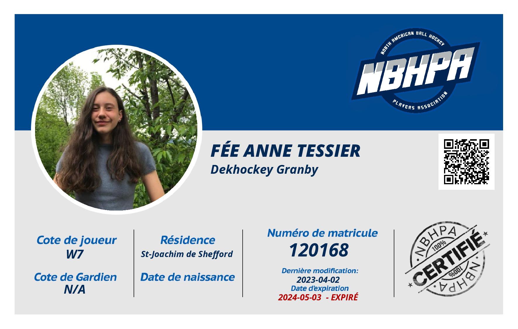 Fée Anne Tessier