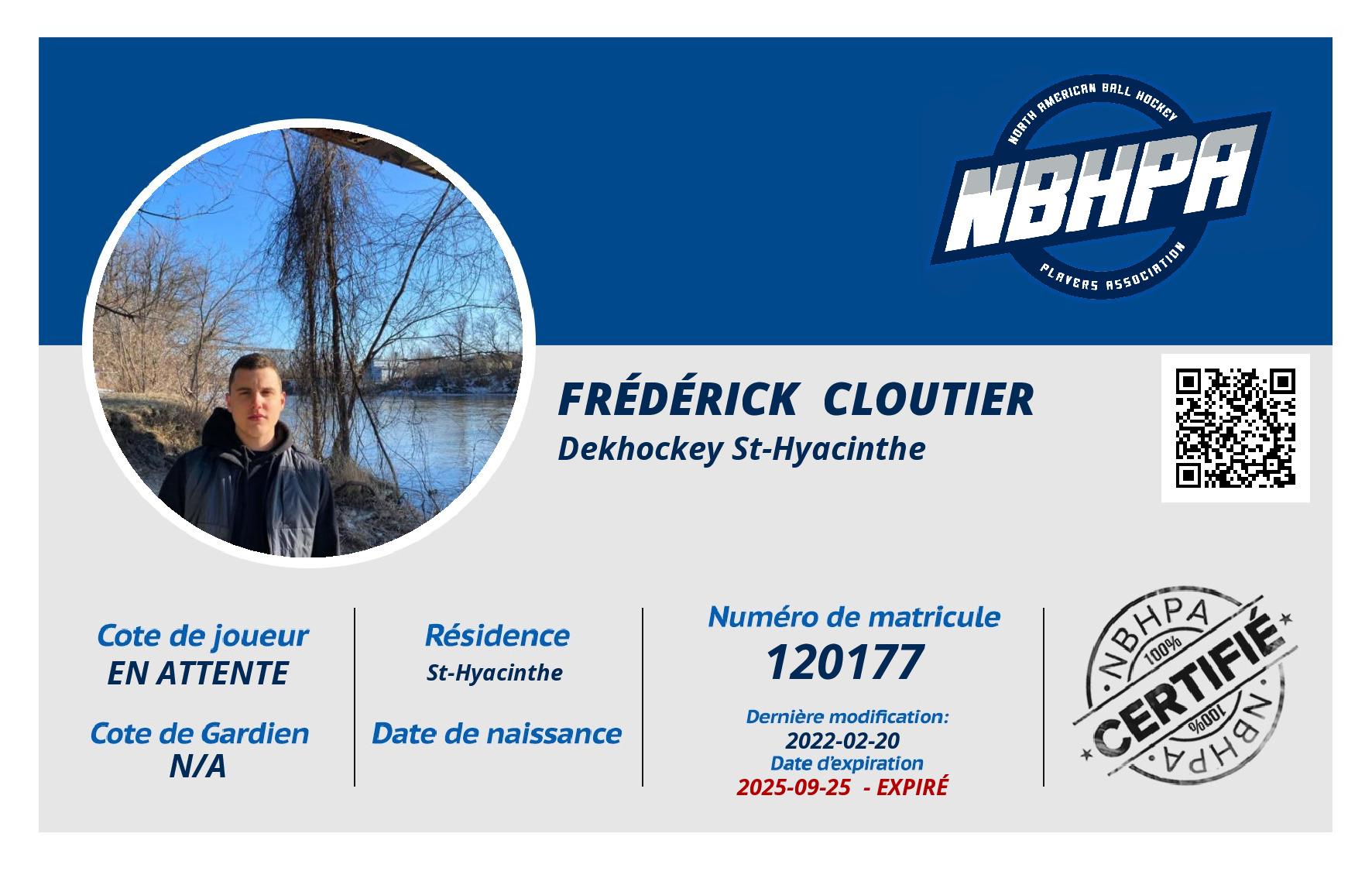 Frédérick  Cloutier