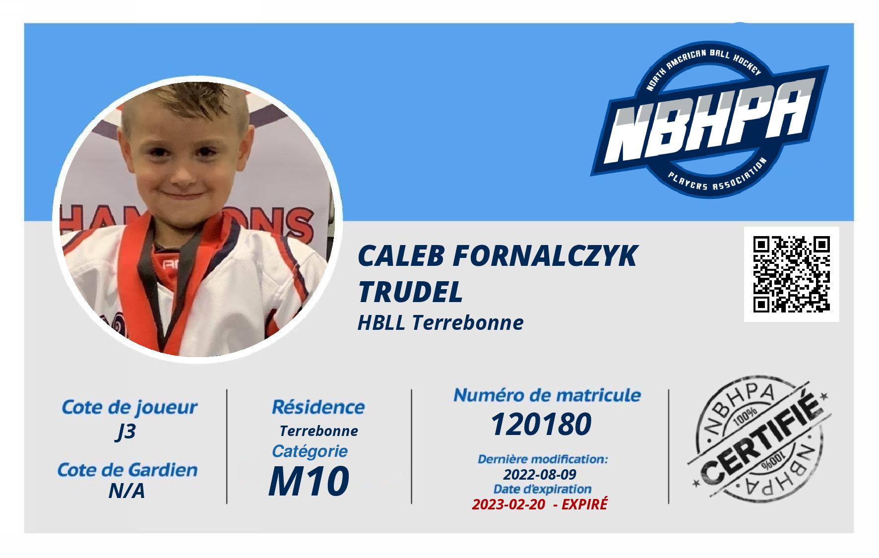 Caleb Fornalczyk Trudel