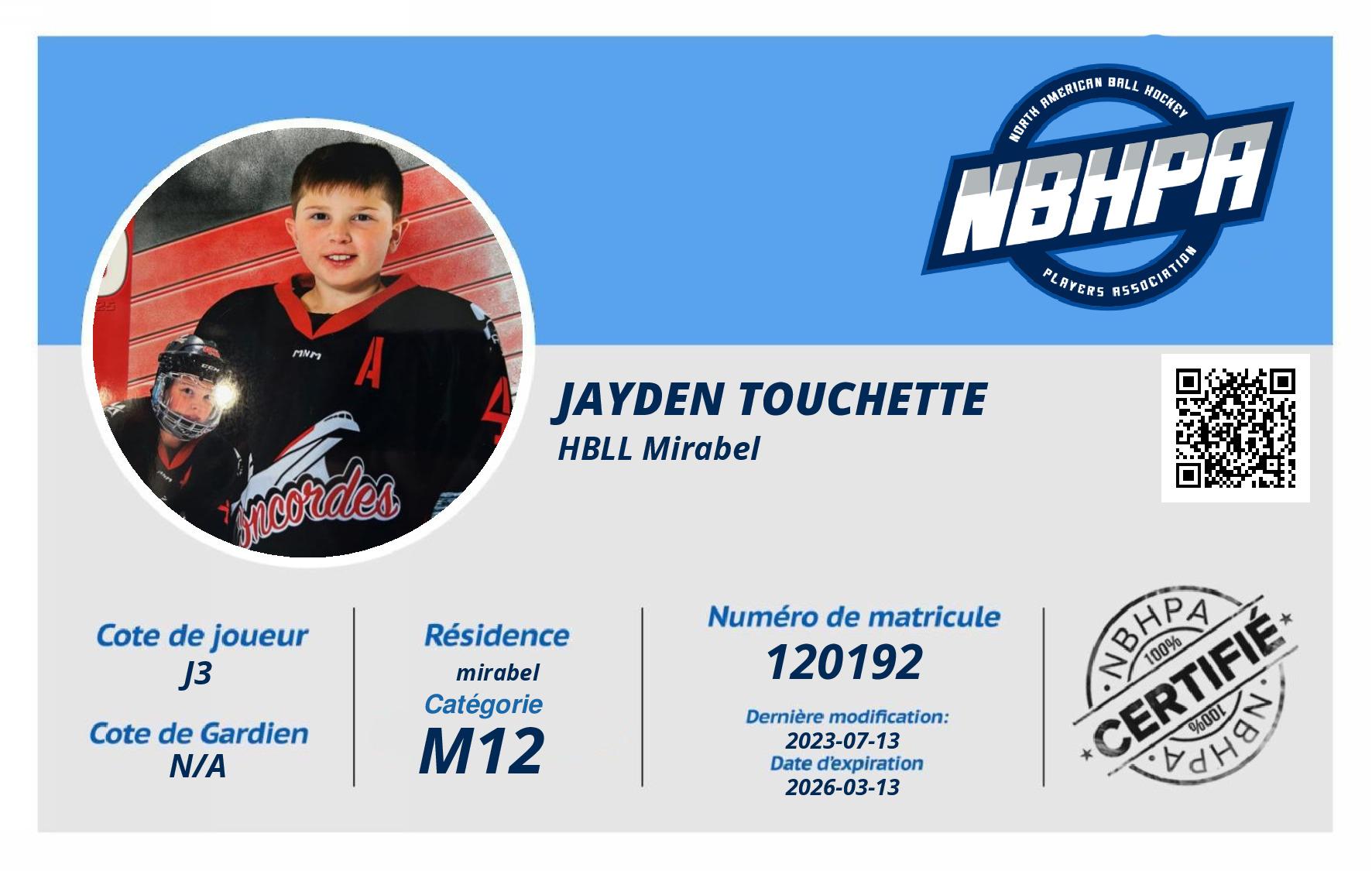 Jayden Touchette