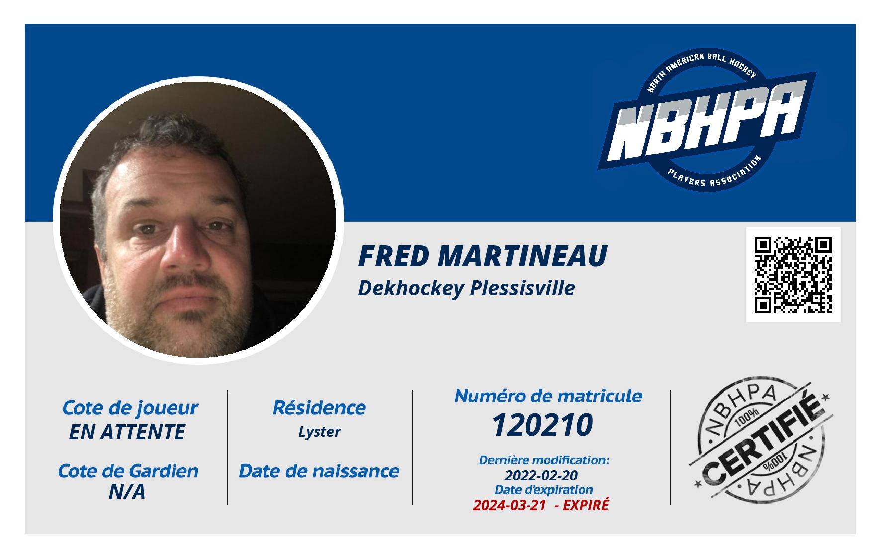 Fred Martineau 