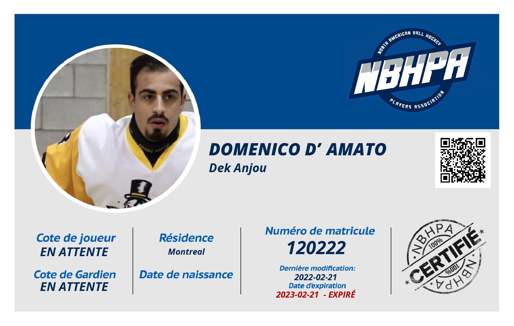 Domenico D’Amato