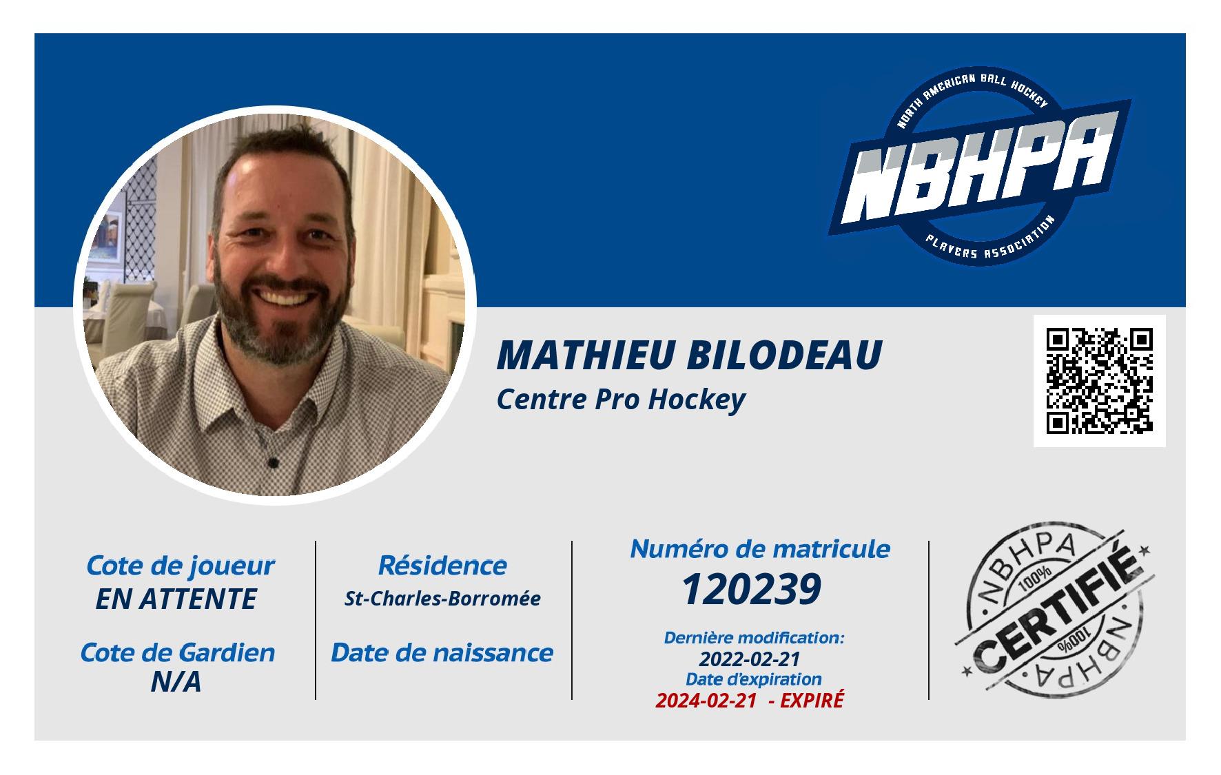 Mathieu Bilodeau