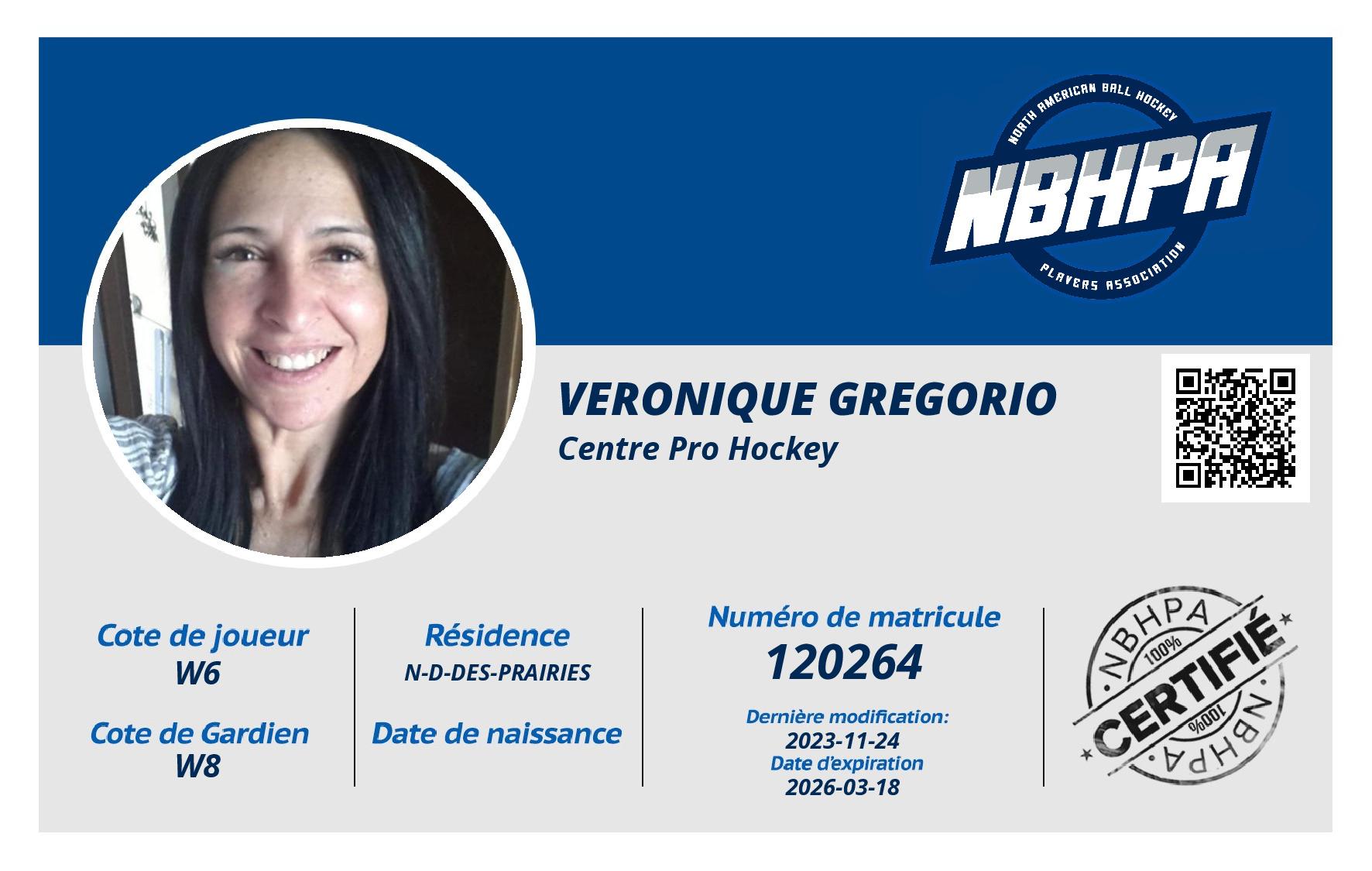 Veronique Gregorio