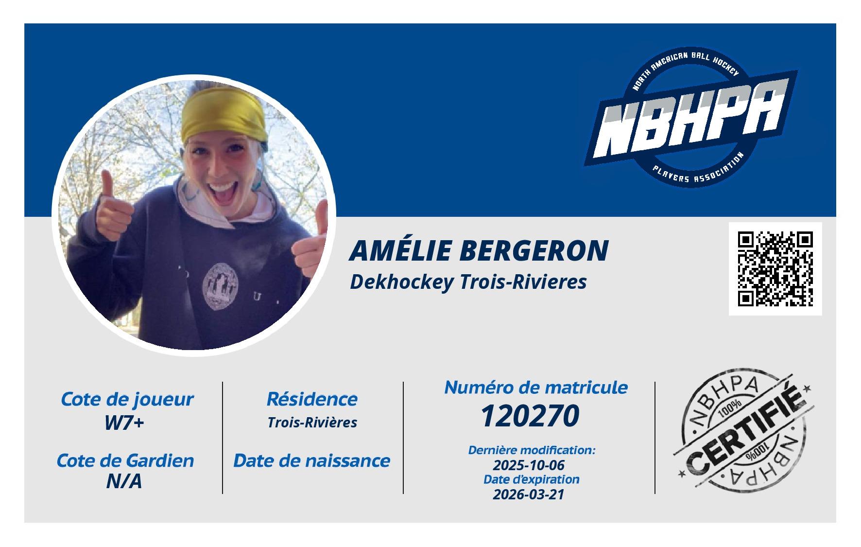 Amélie Bergeron