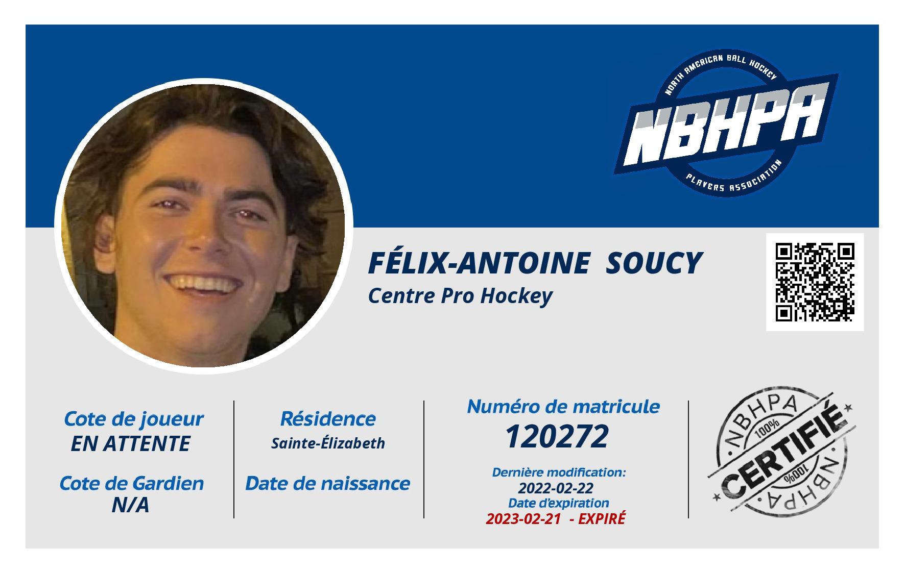 Félix-Antoine  Soucy