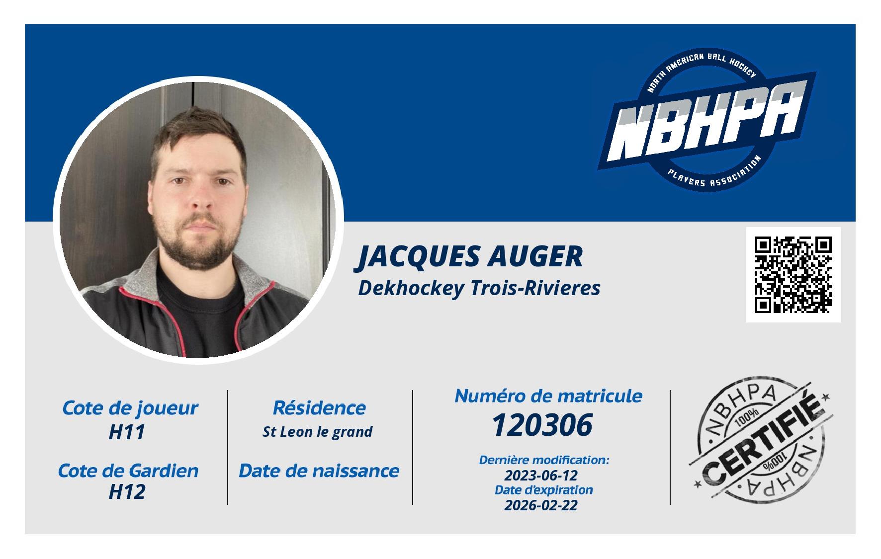 Jacques Auger