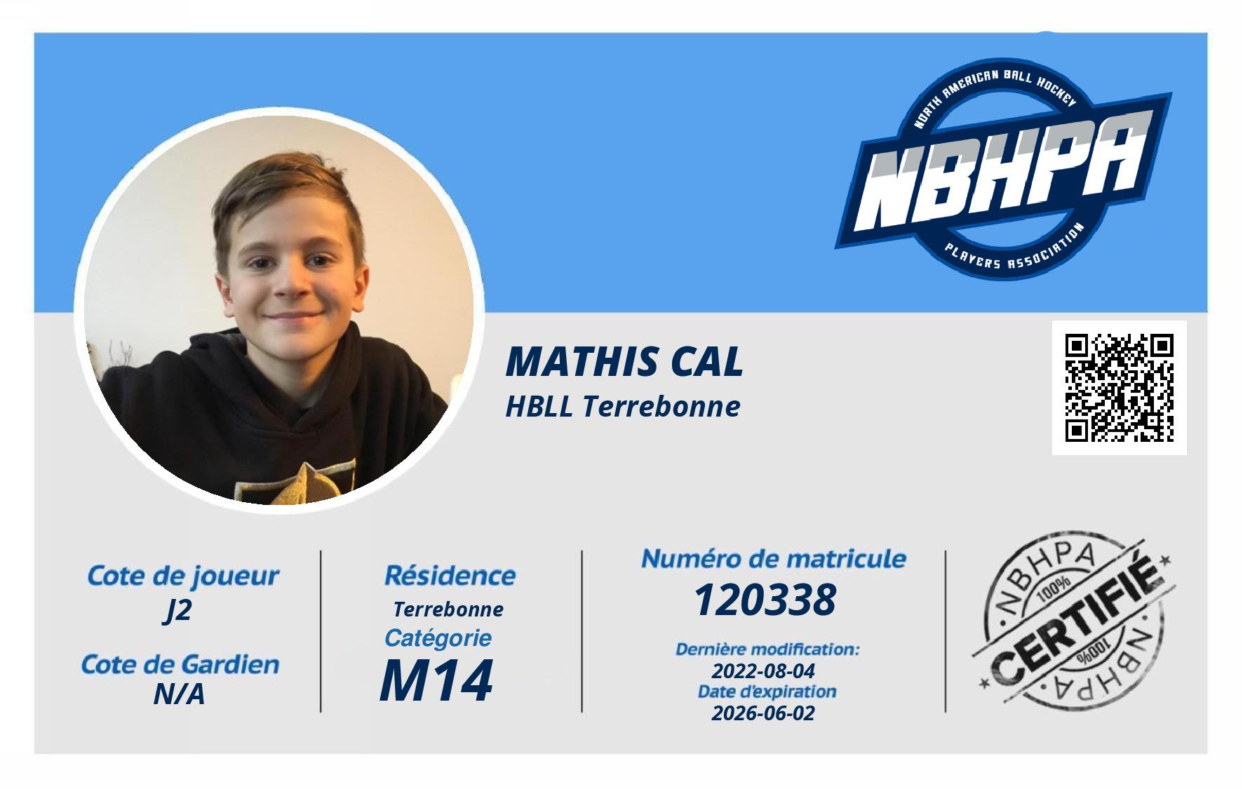 Mathis Cal