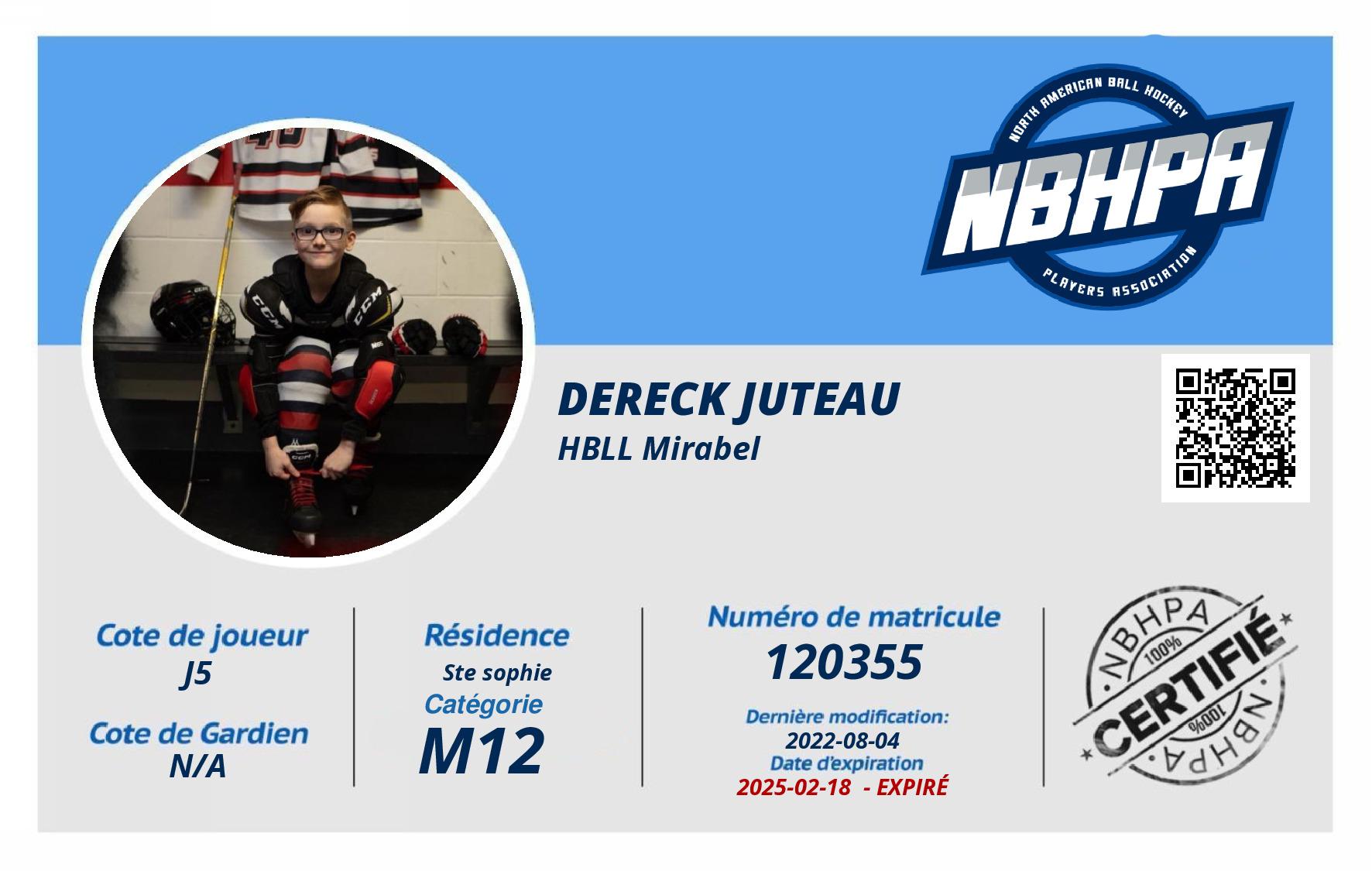 Dereck juteau