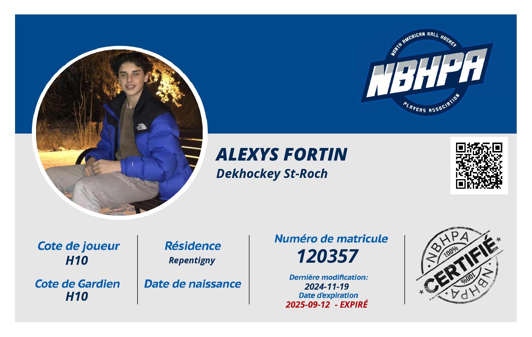 Alexys Fortin