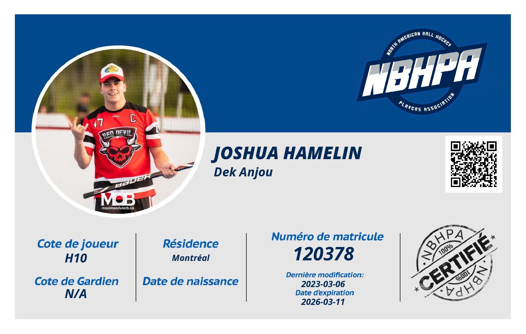 Joshua Hamelin