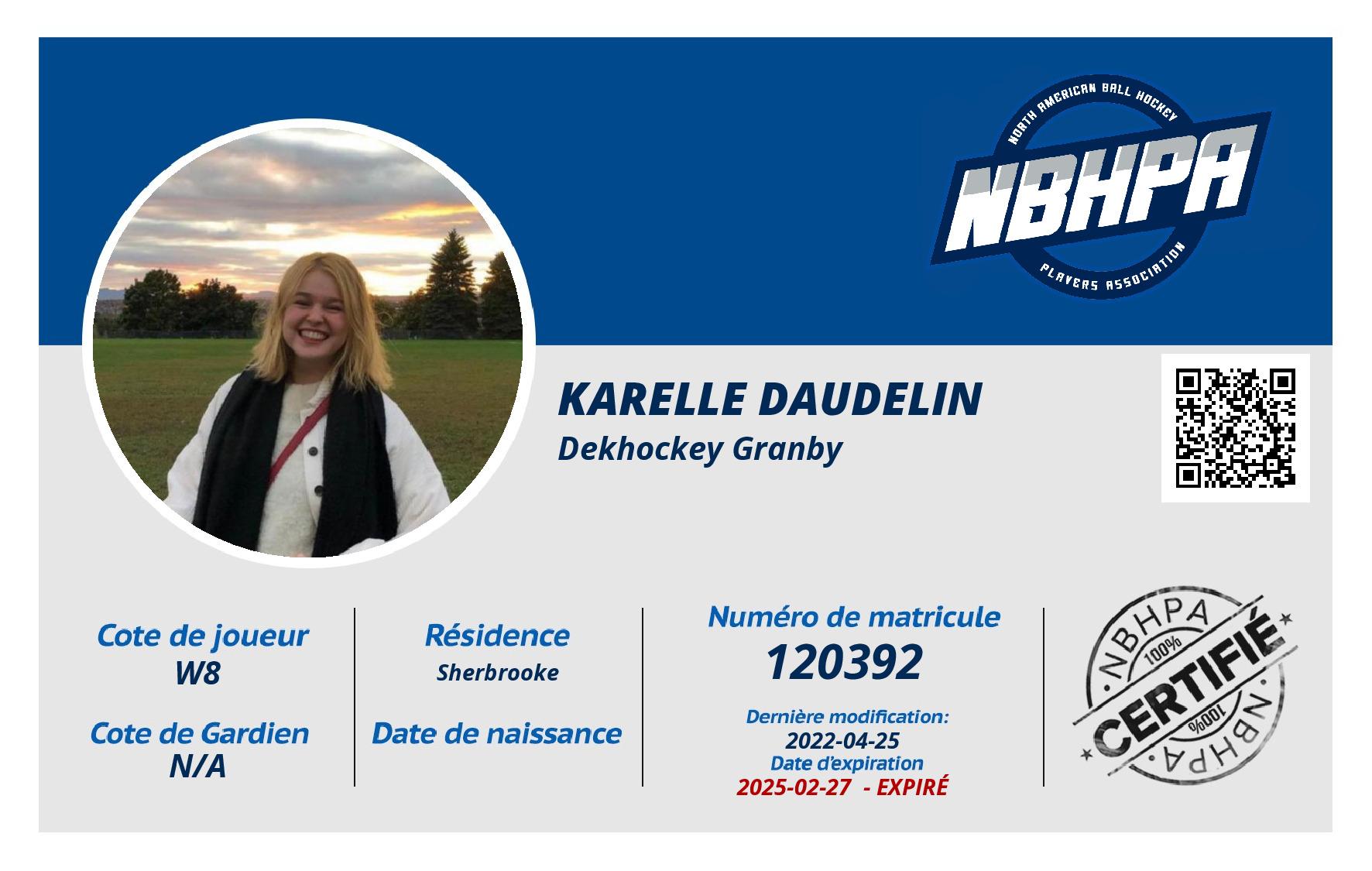 Karelle Daudelin