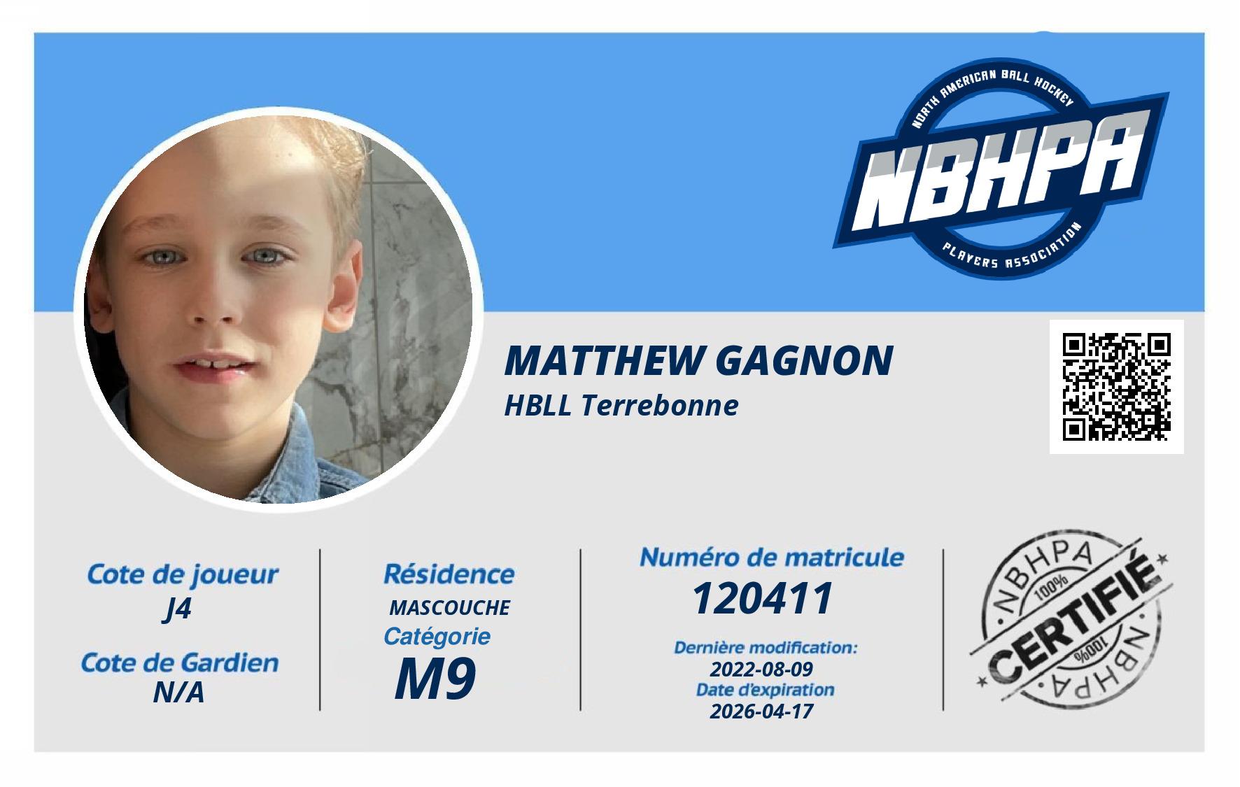 Matthew Gagnon