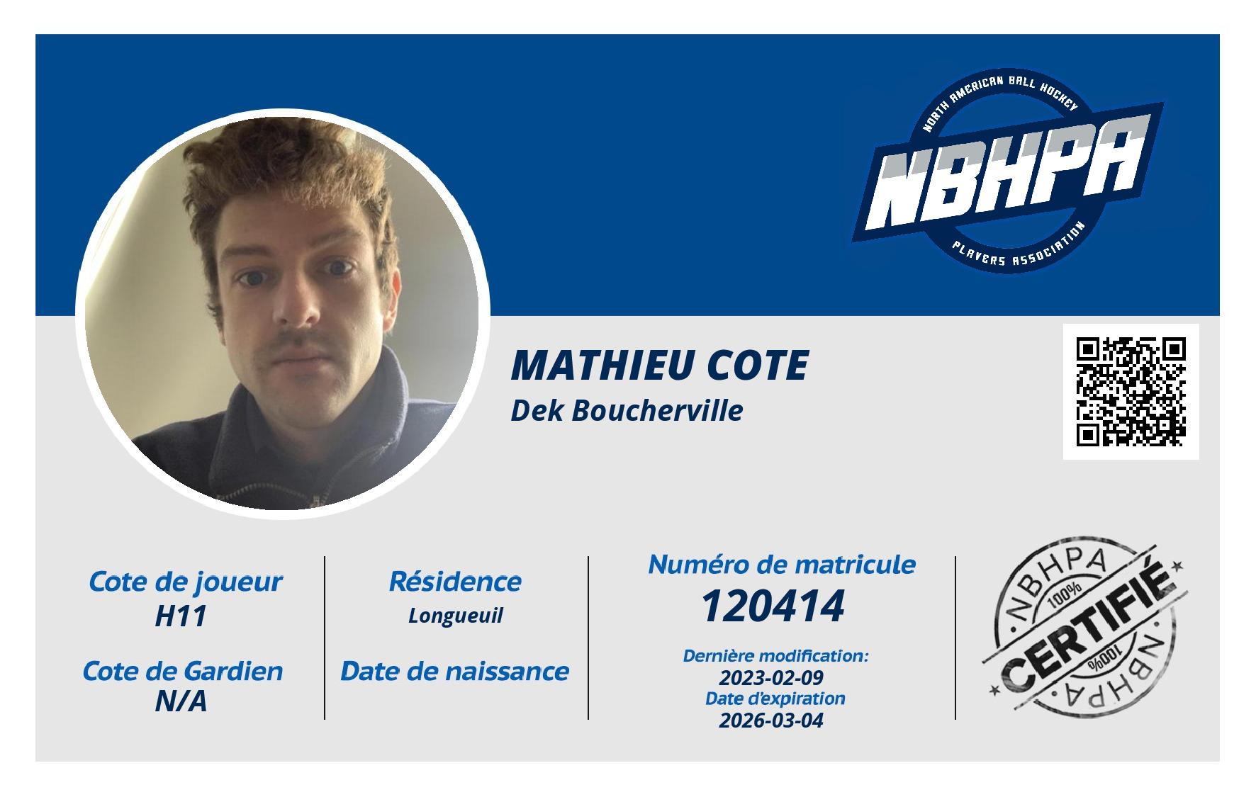 Mathieu Cote