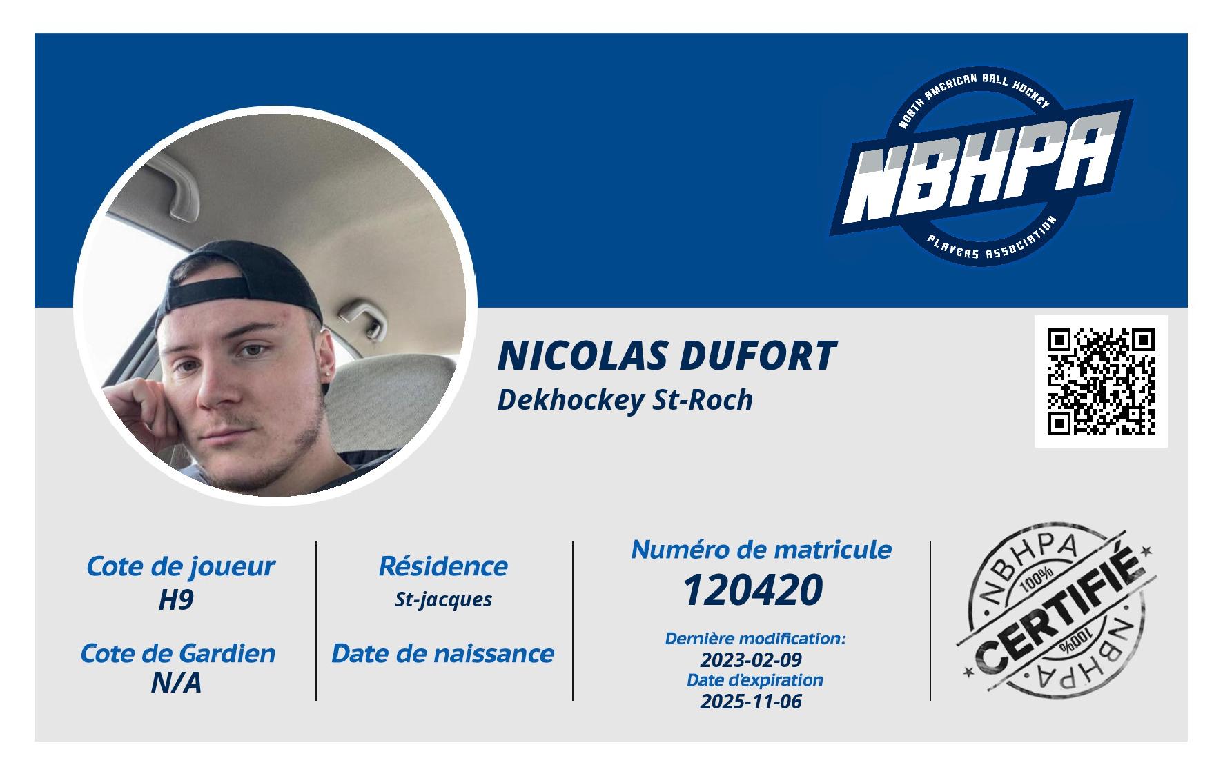 Nicolas Dufort