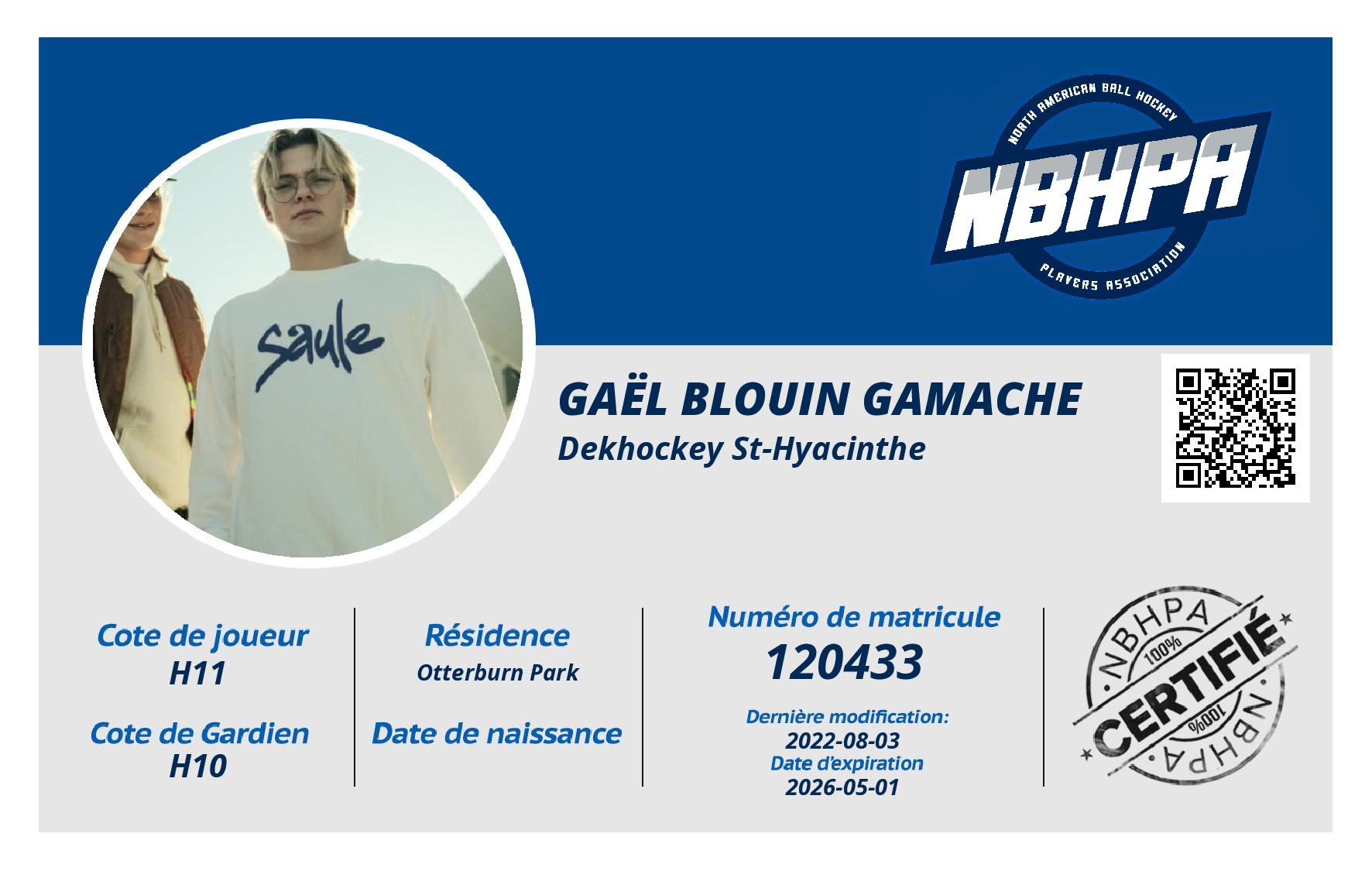 Gaël Blouin Gamache