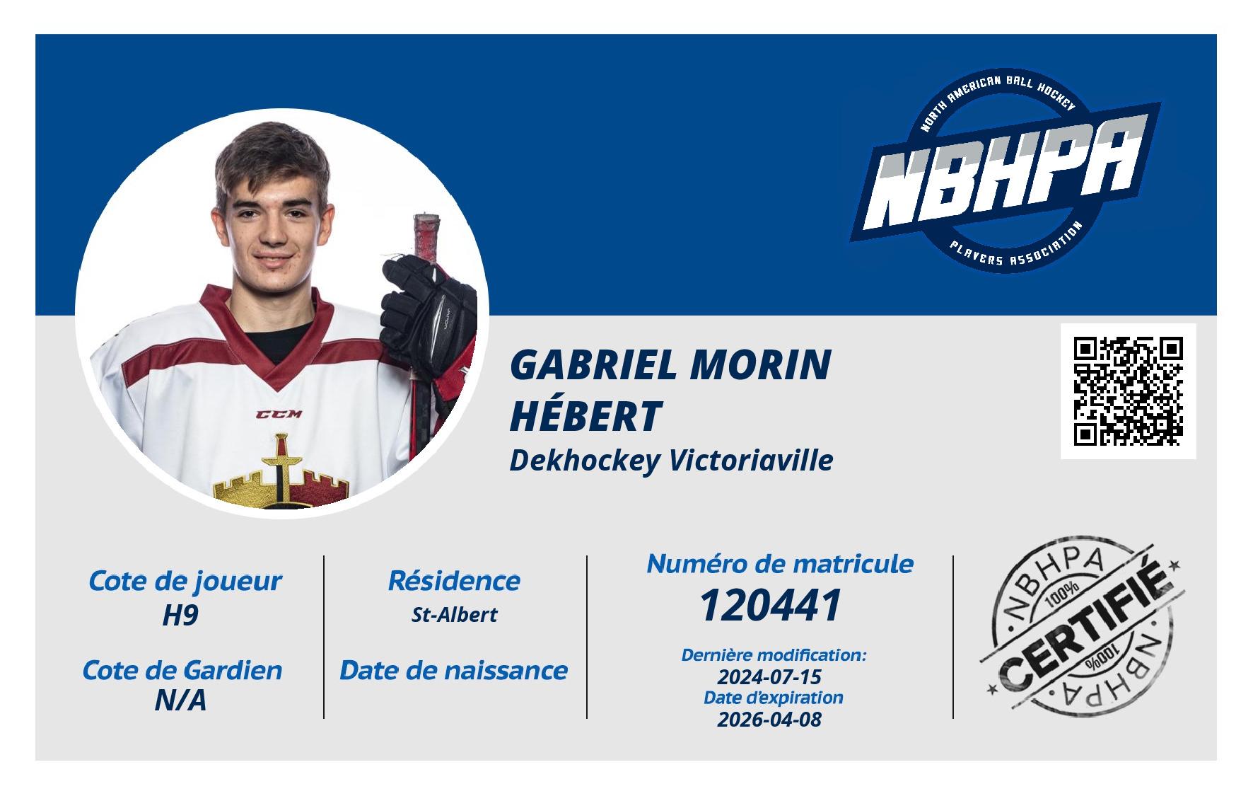 Gabriel Morin Hébert 