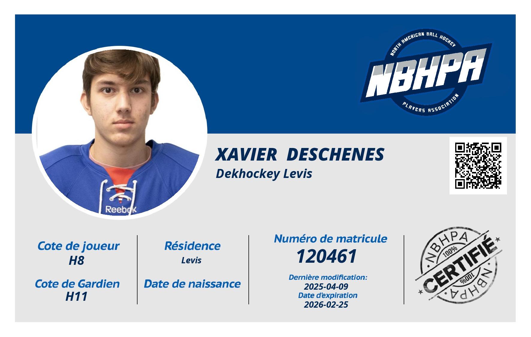 Xavier  Deschenes