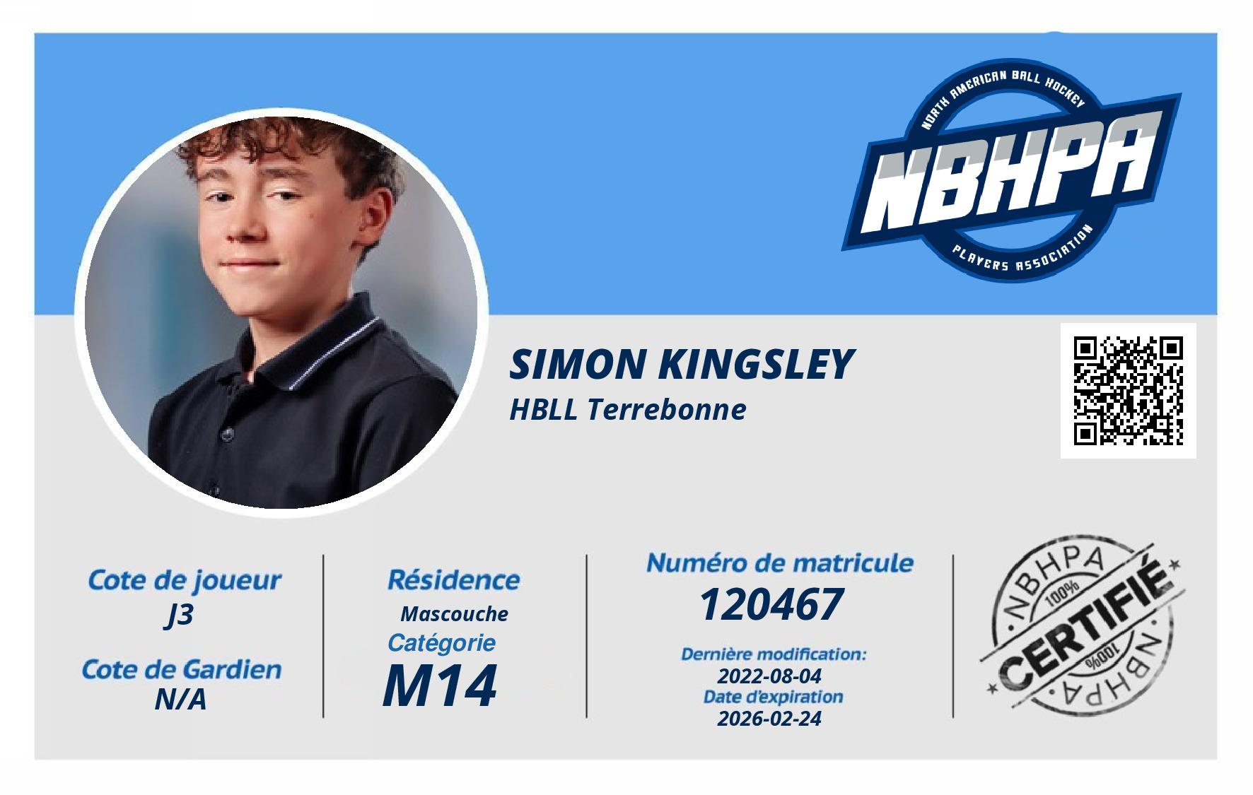 Simon Kingsley