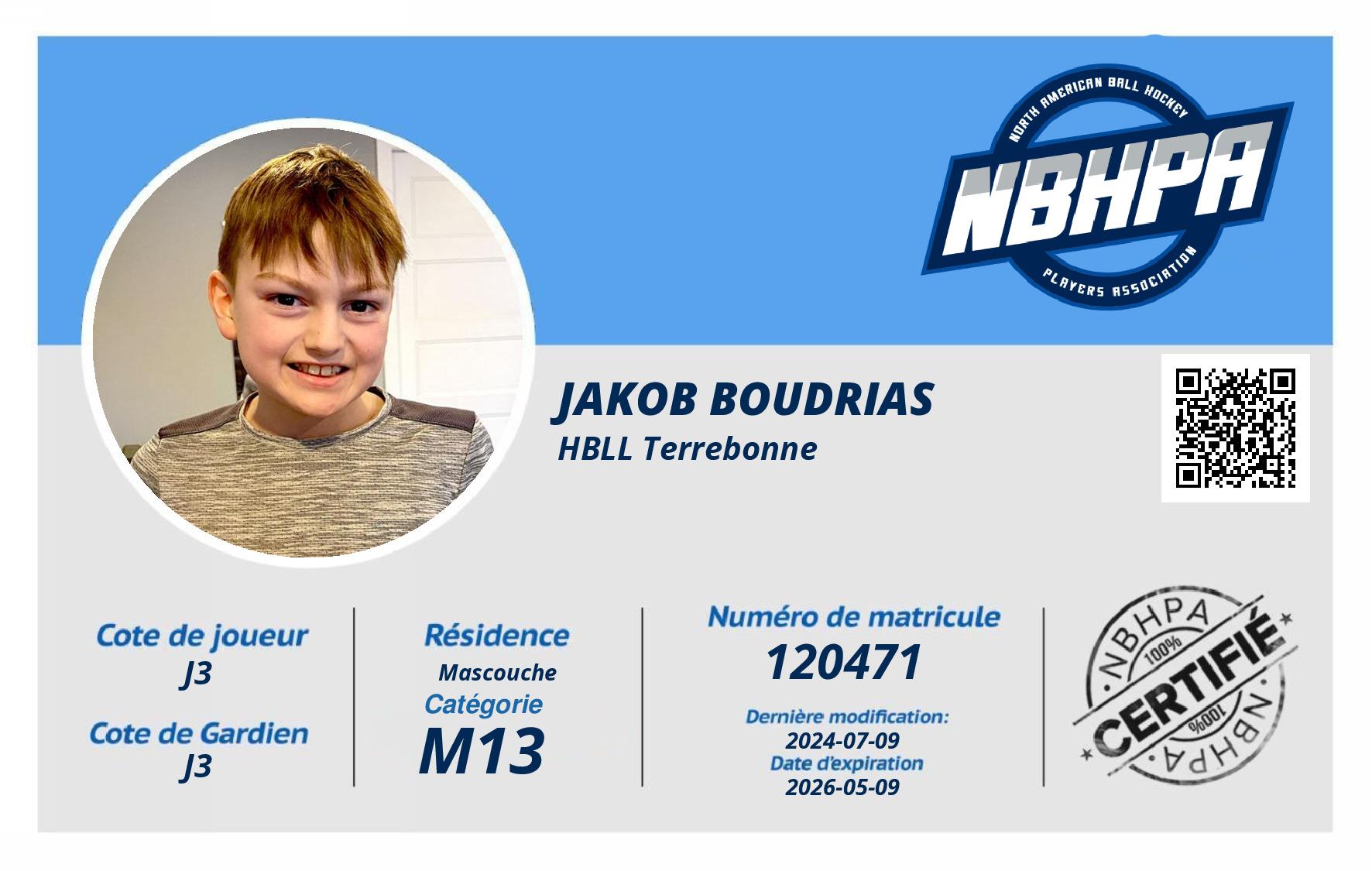 Jakob Boudrias