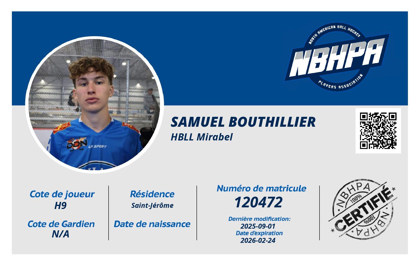 Samuel Bouthillier