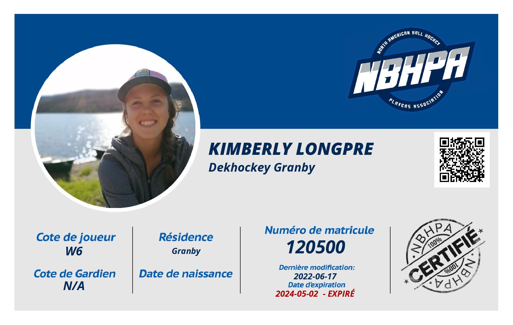 Kimberly Longpre