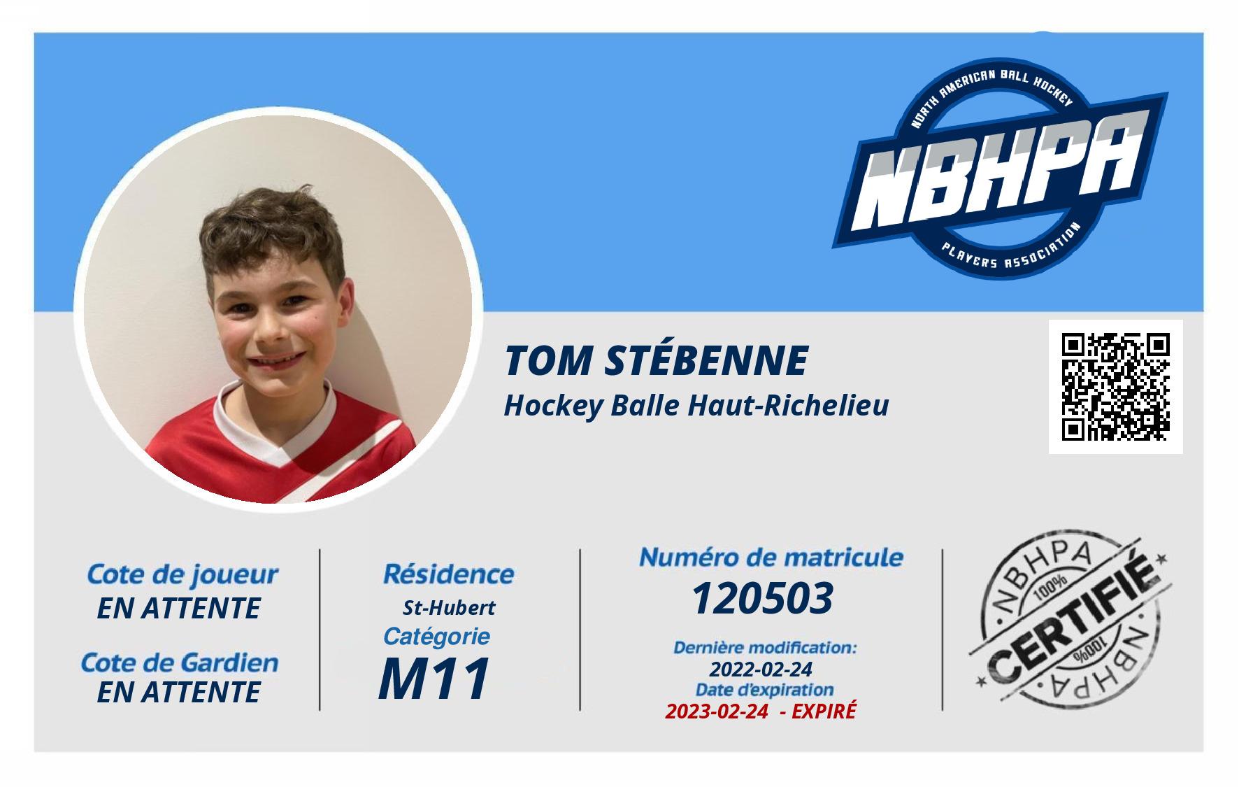 Tom Stébenne 