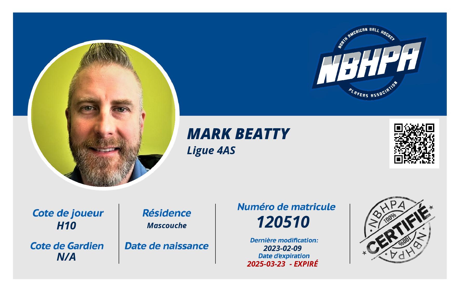 Mark Beatty