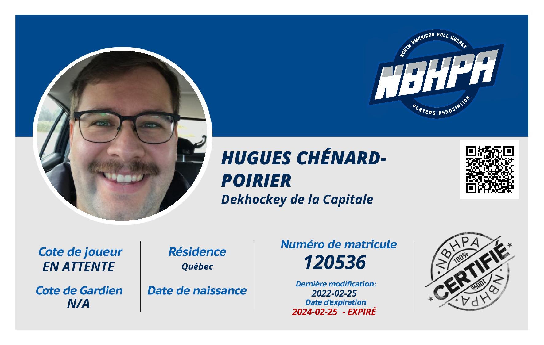 Hugues chénard-poirier