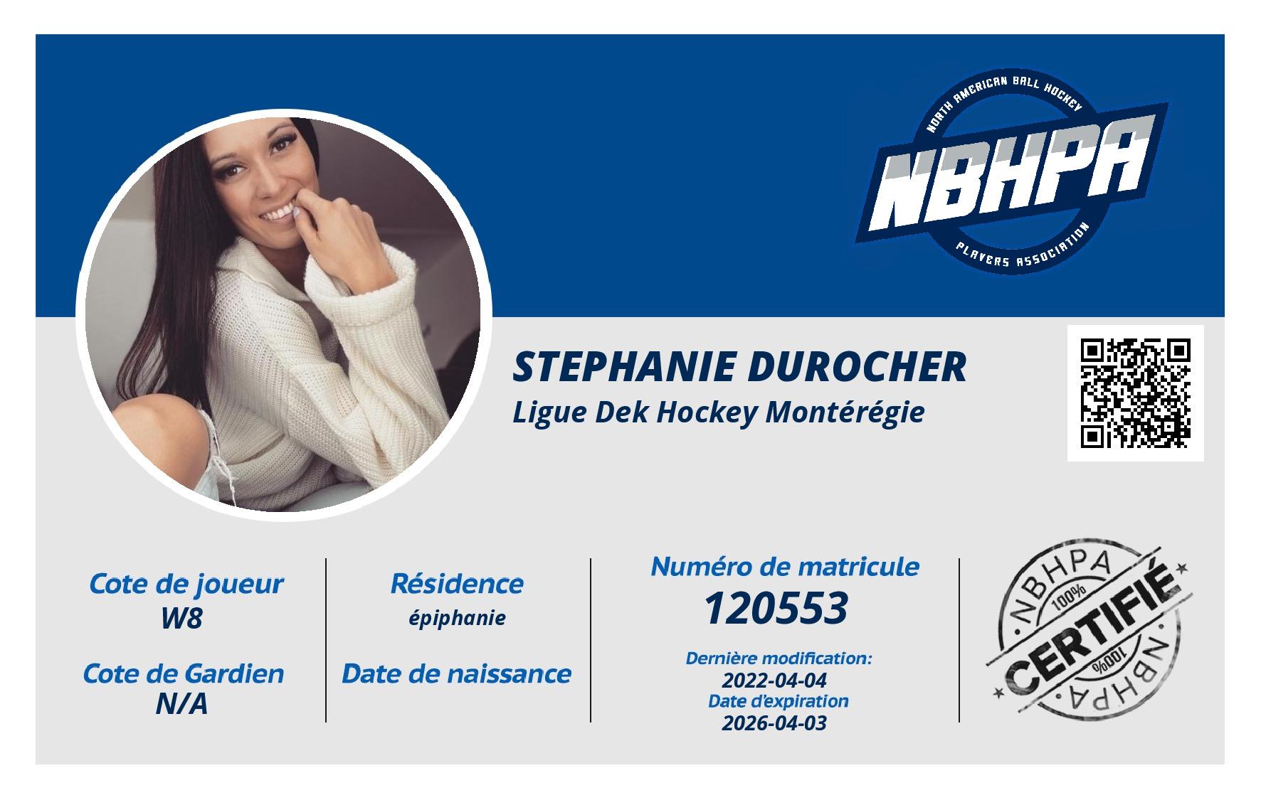 Stephanie Durocher