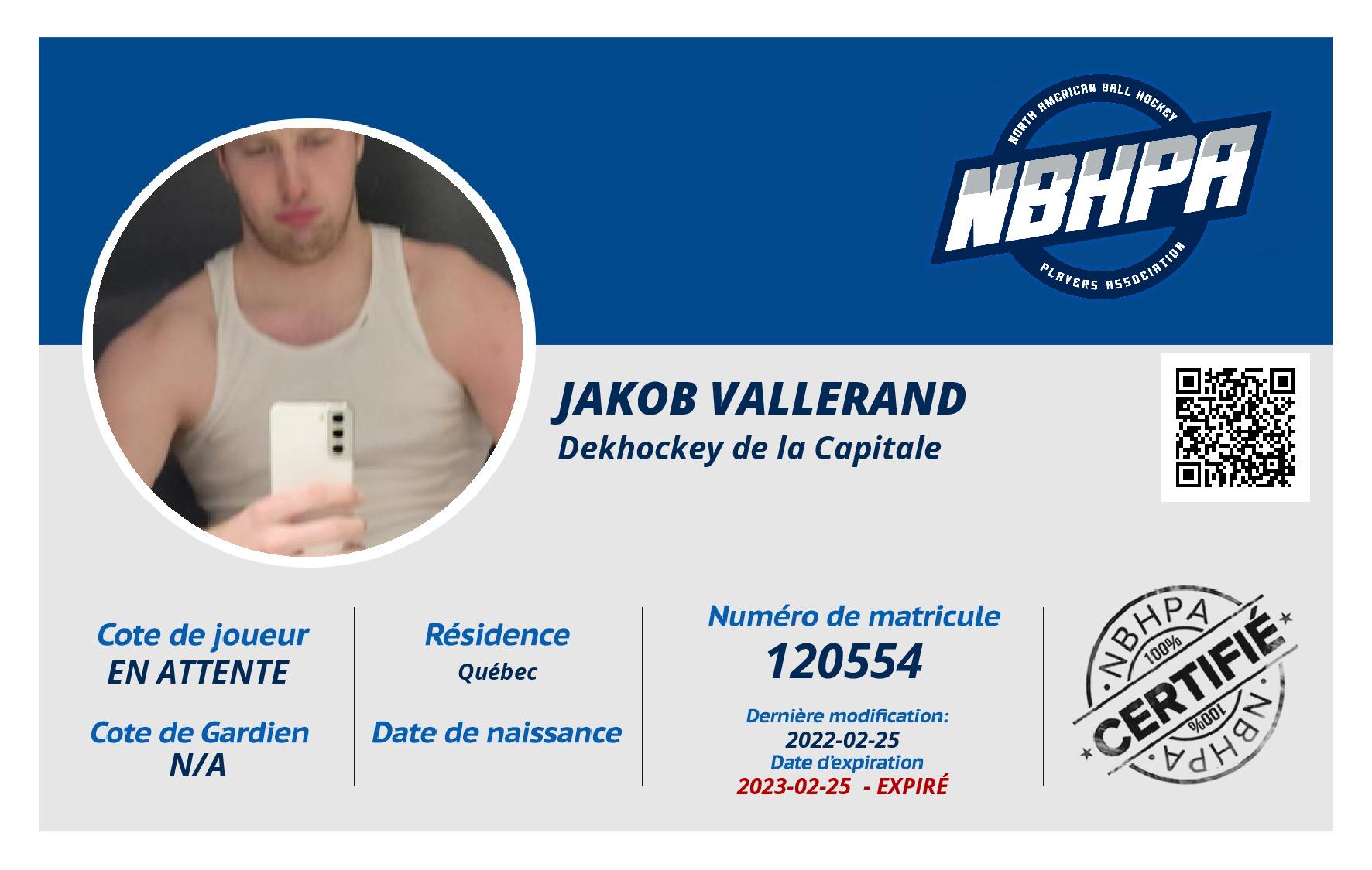 Jakob Vallerand