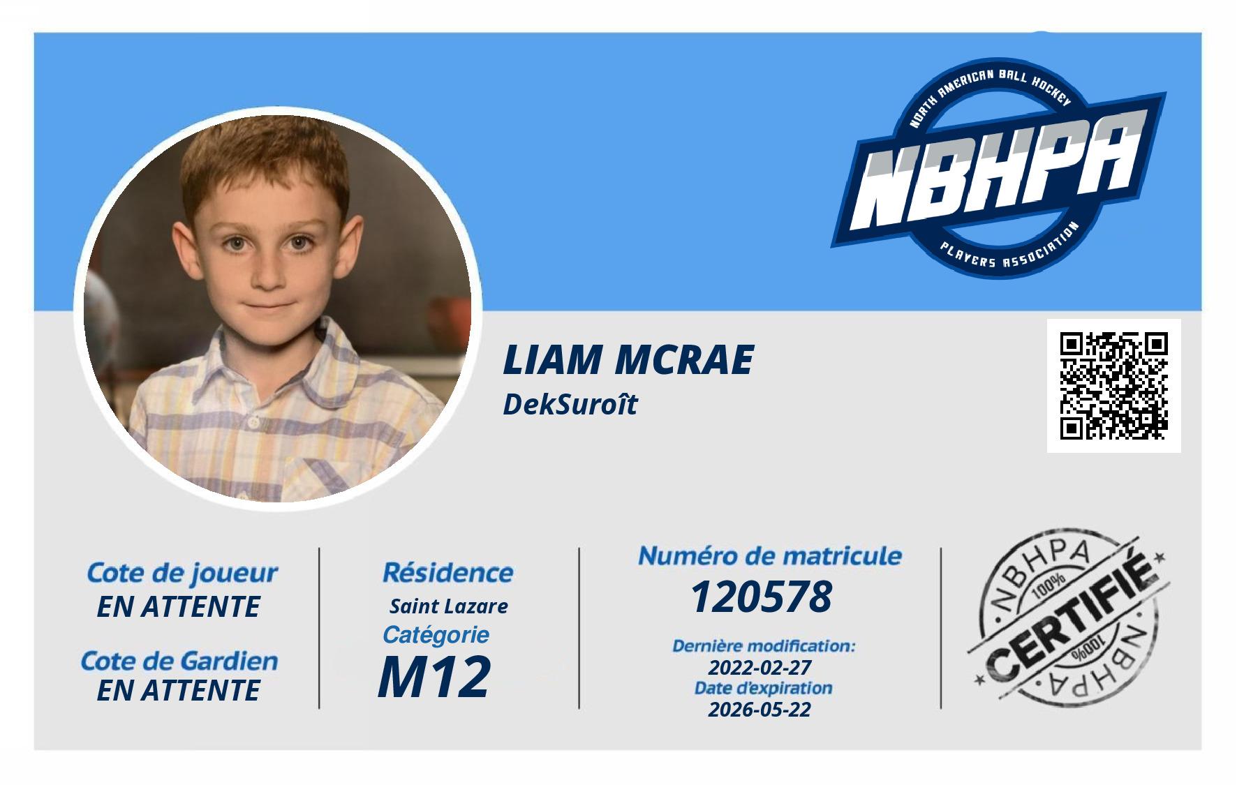 Liam McRae